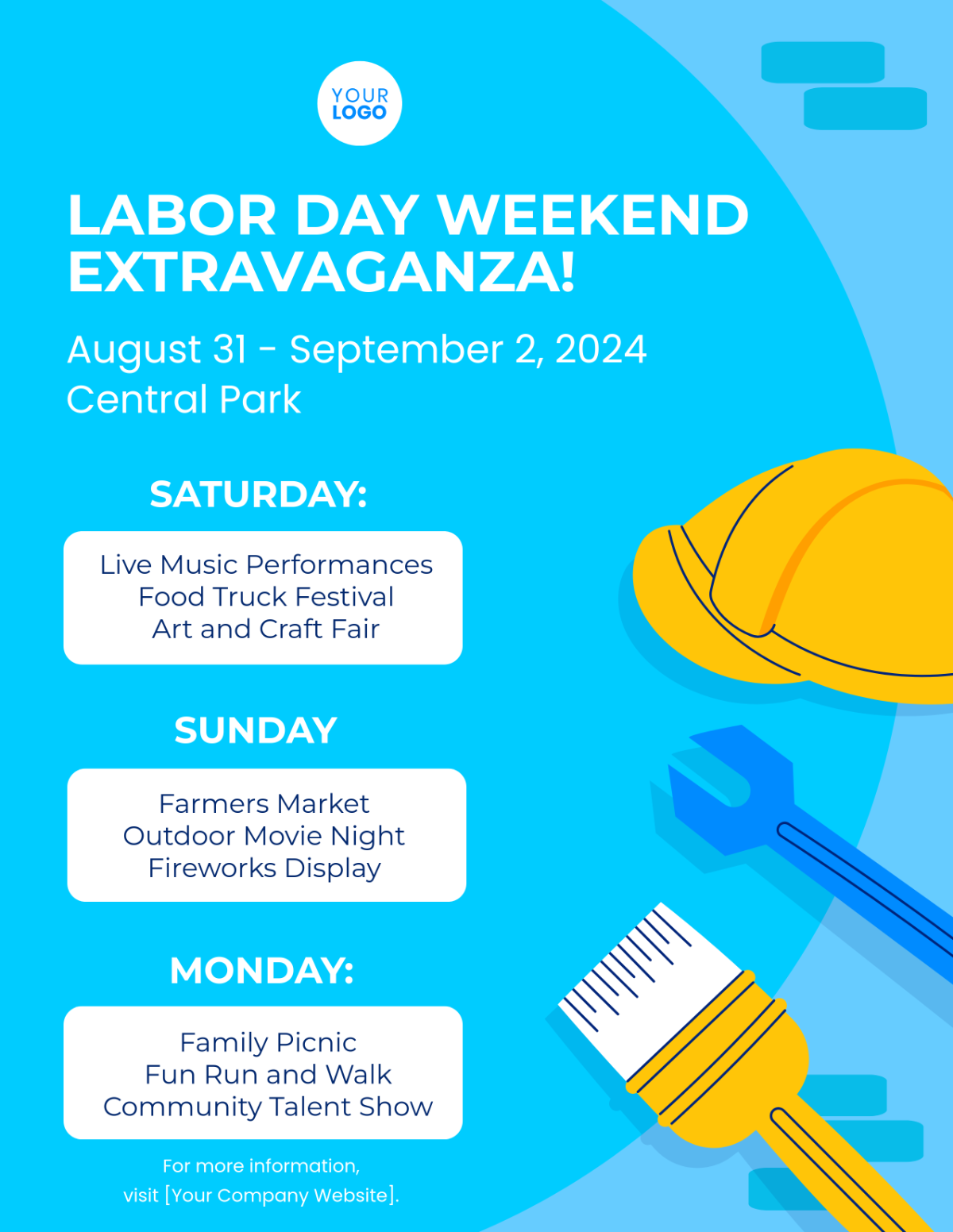 Free Labor Day Weekend Flyer Template to Edit Online Free Labor Day Weekend Flyer Template to Edit Online