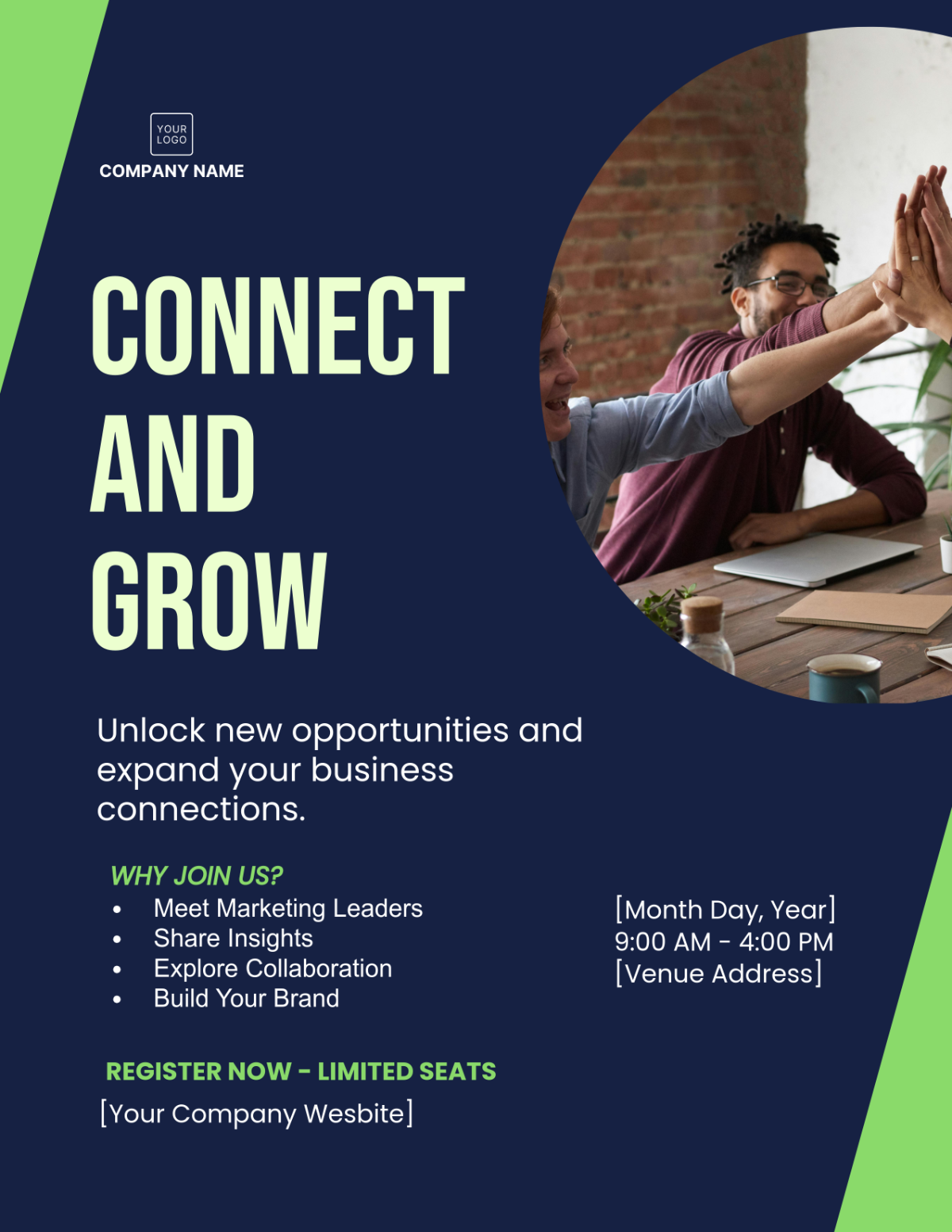 Free Marketing Networking Flyer Template to Edit Online Free Marketing Networking Flyer Template to Edit Online