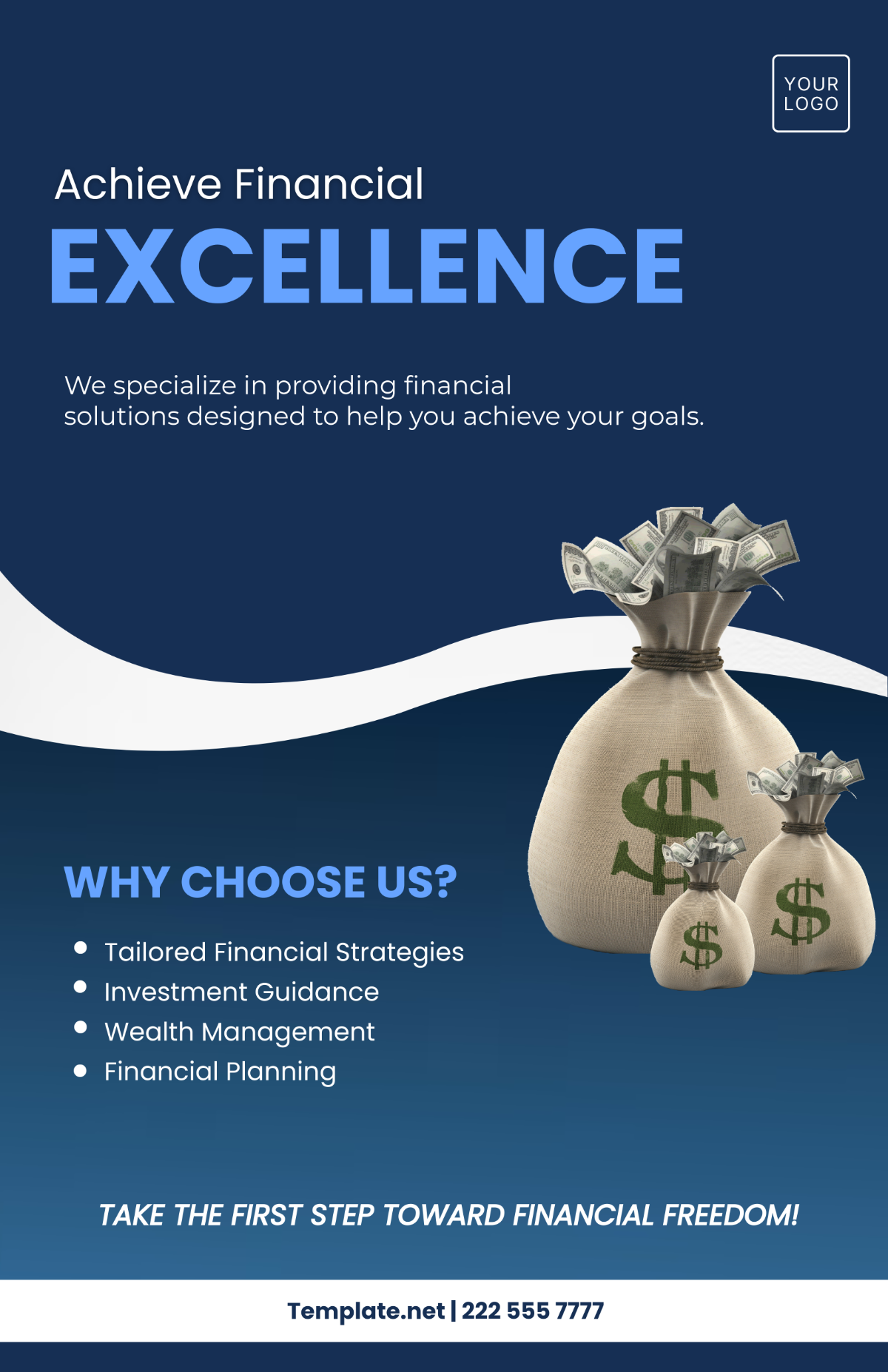 Finance Poster Template