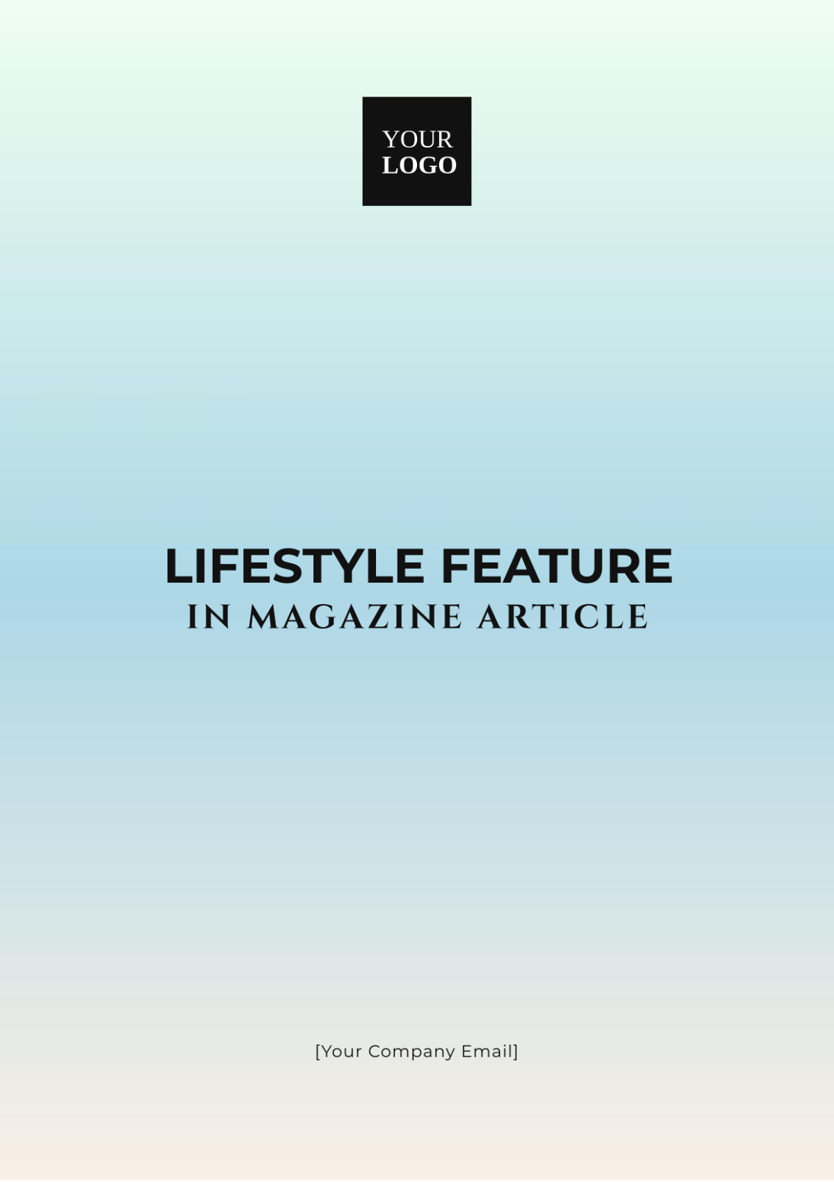 Free Lifestyle Feature in Magazine Article Template to Edit Online Free Lifestyle Feature in Magazine Article Template to Edit Online