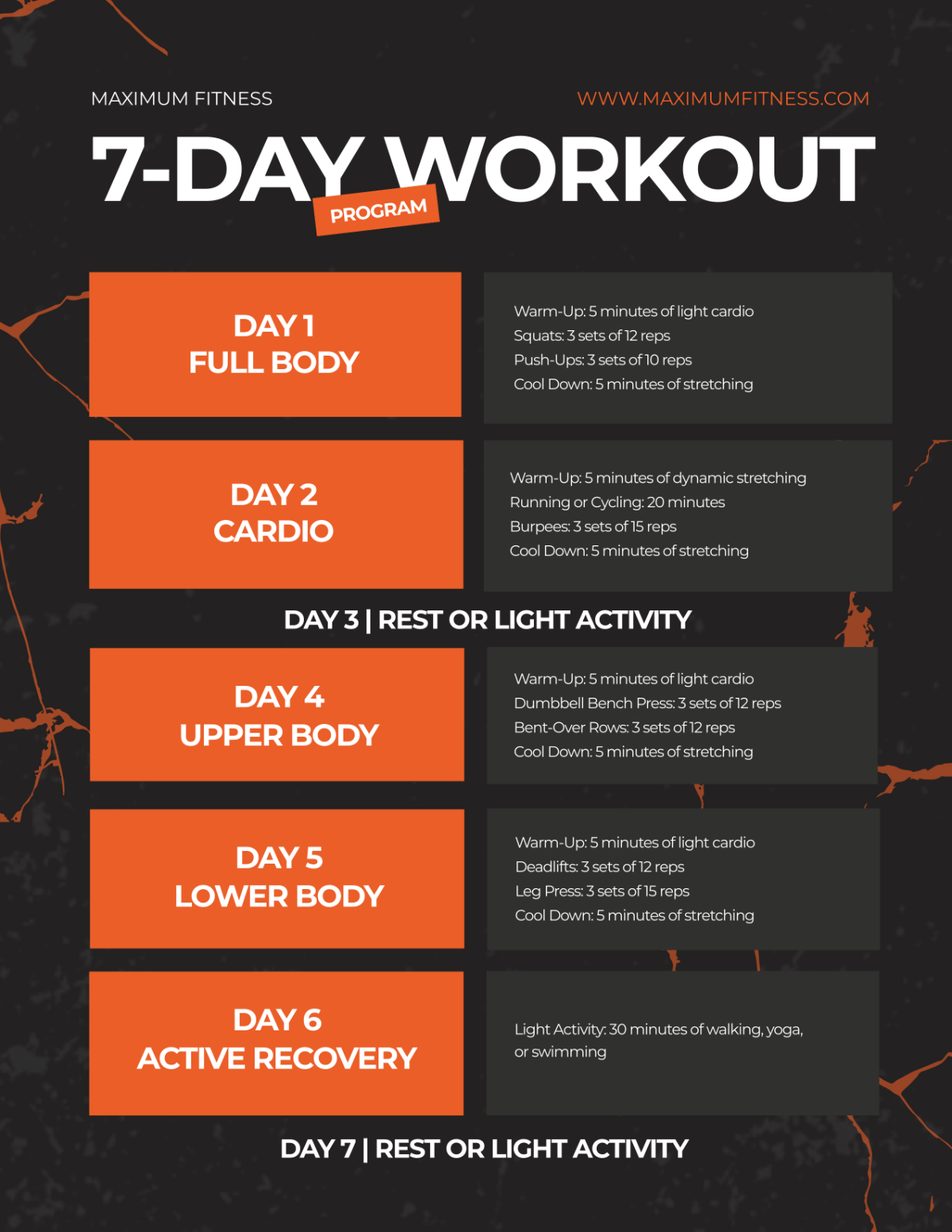 Free Workout Background Program Template to Edit Online Free Workout Background Program Template to Edit Online