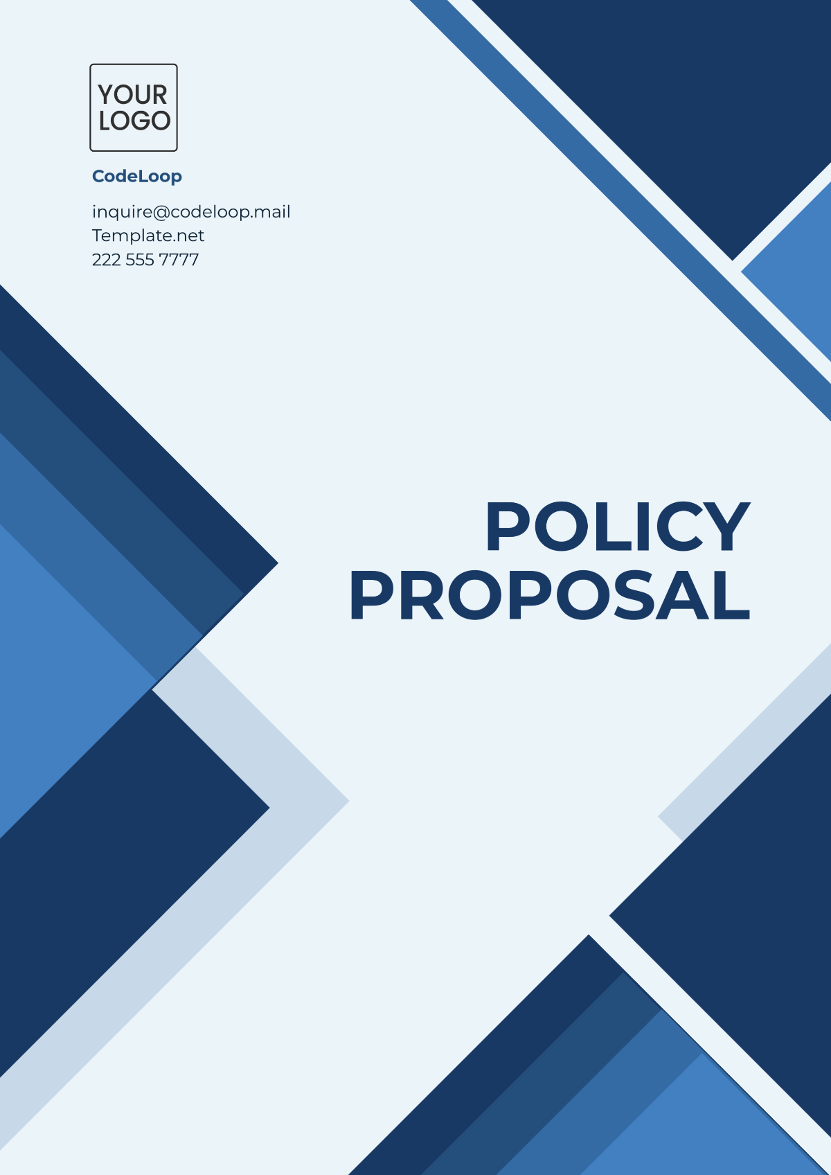 Free Policy Proposal Template to Edit Online Free Policy Proposal Template to Edit Online