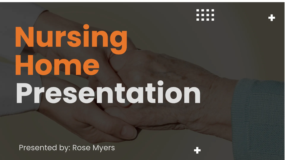Free Nursing Home Presentation Template to Edit Online Free Nursing Home Presentation Template to Edit Online