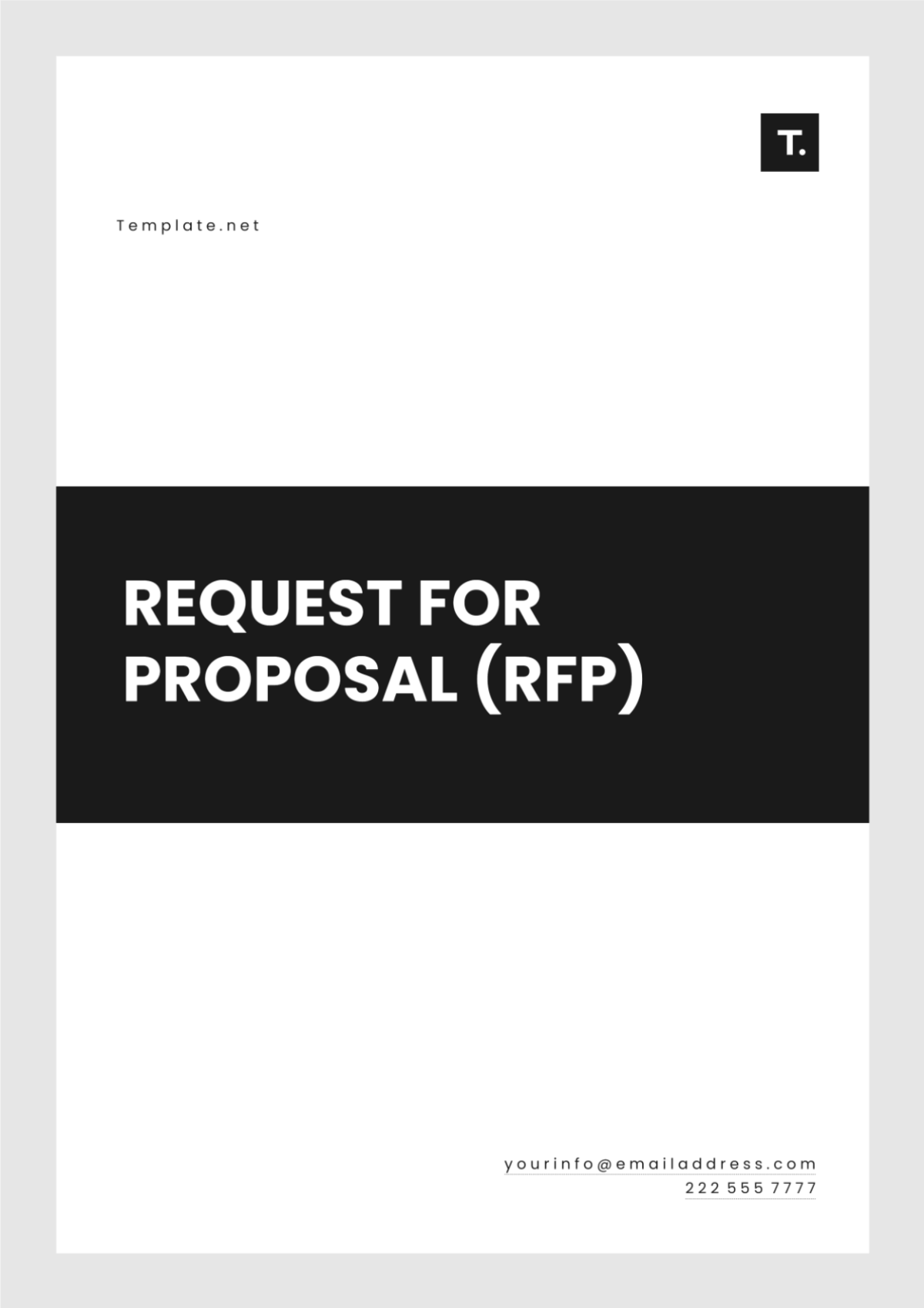 Free Request for Proposal (RFP) Outline Template to Edit Online Free Request for Proposal (RFP) Outline Template to Edit Online