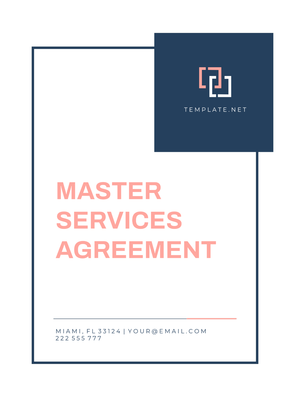 Free Master Services Agreement Template to Edit Online Free Master Services Agreement Template to Edit Online