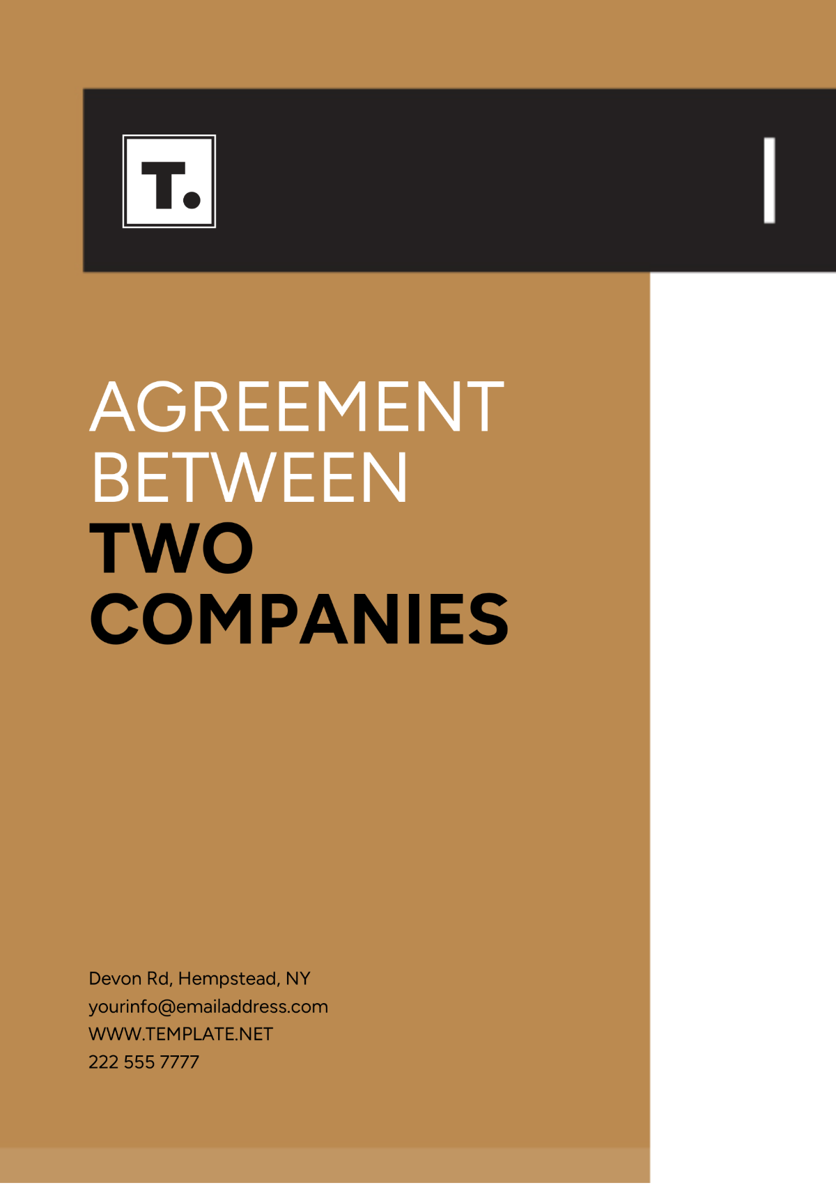 Free Agreement Template Between Two Companies to Edit Online Free Agreement Template Between Two Companies to Edit Online