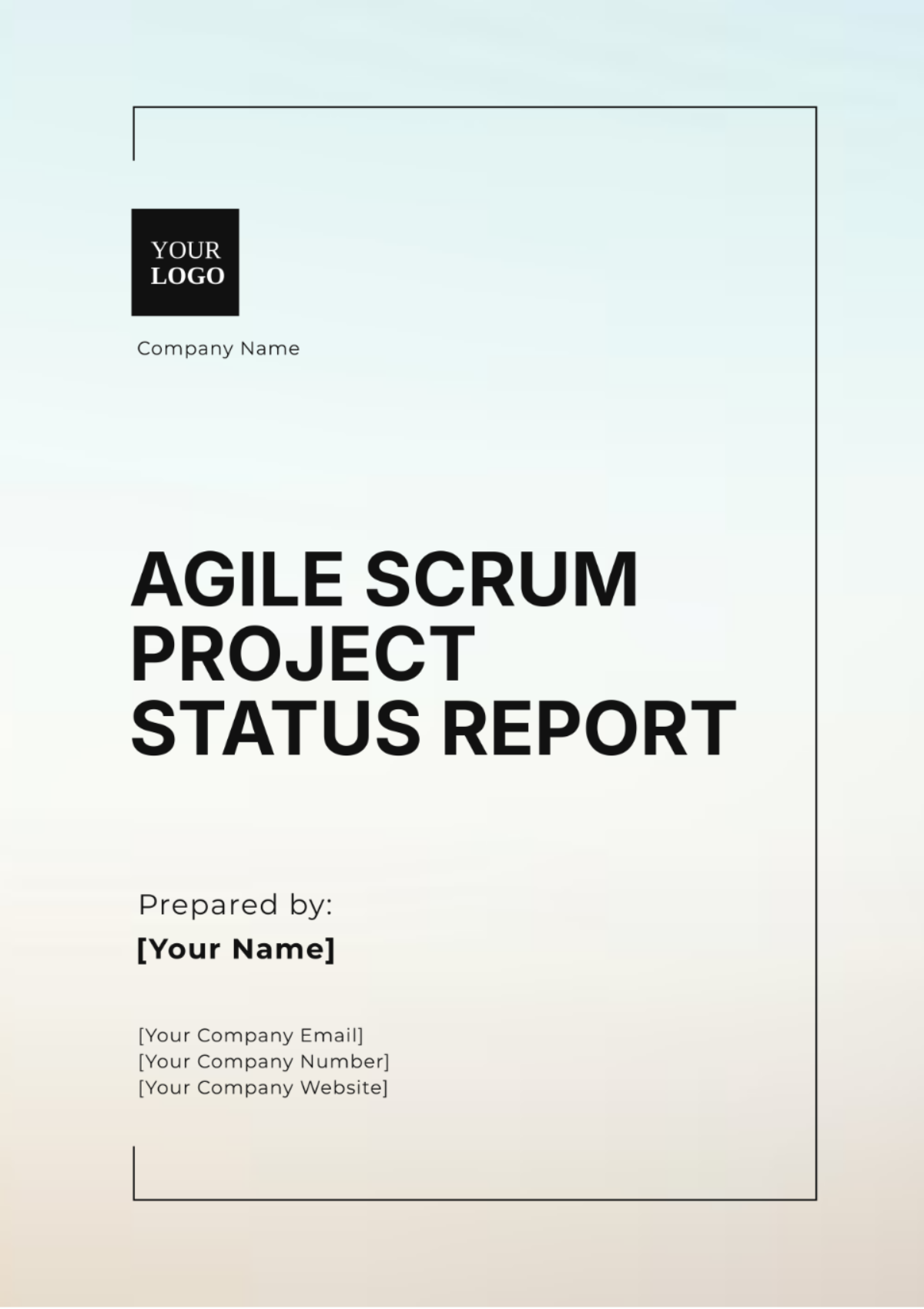 Free Agile Scrum Project Status Report Template to Edit Online Free Agile Scrum Project Status Report Template to Edit Online