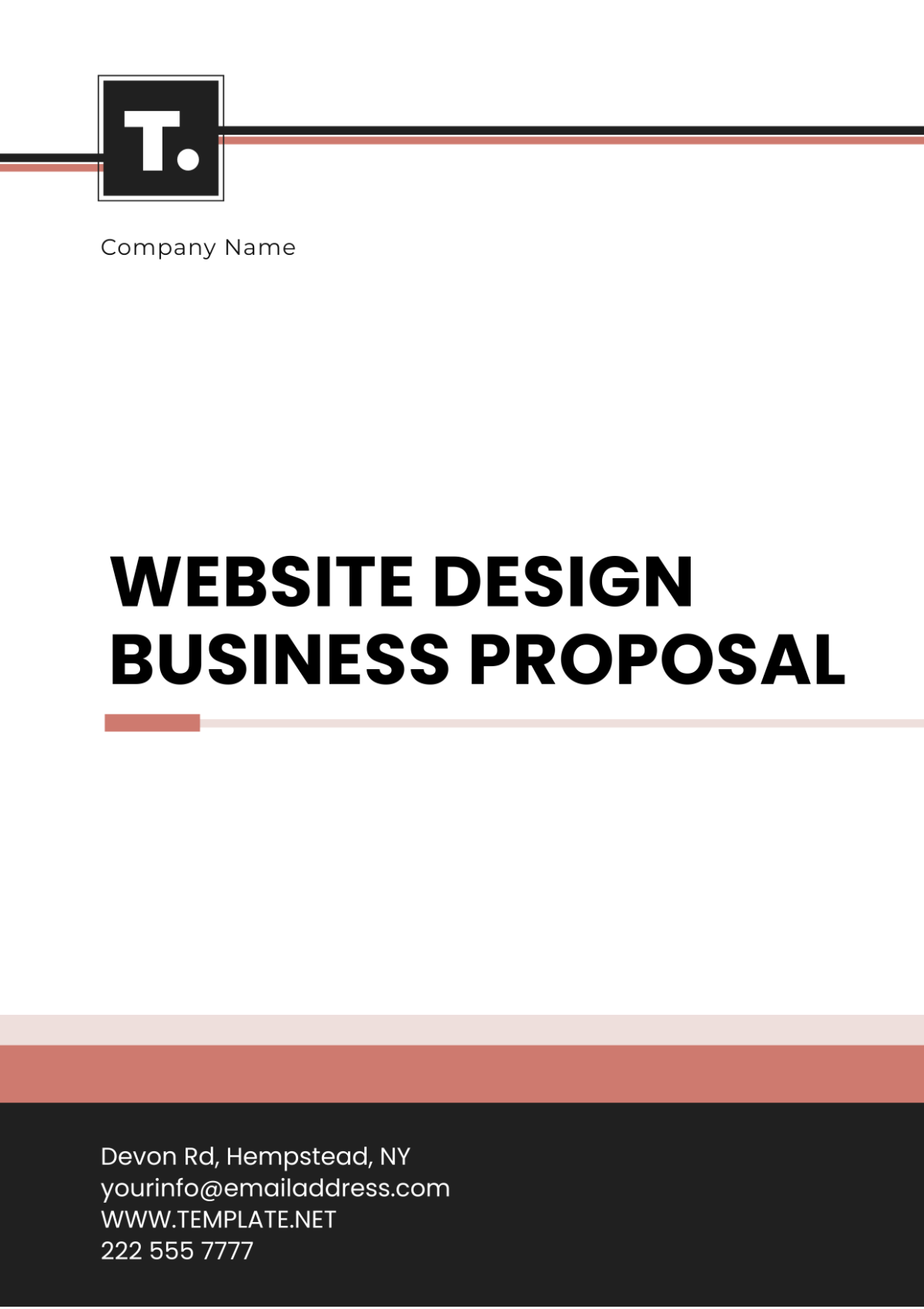 Free Website Design Business Proposal Template to Edit Online Free Website Design Business Proposal Template to Edit Online