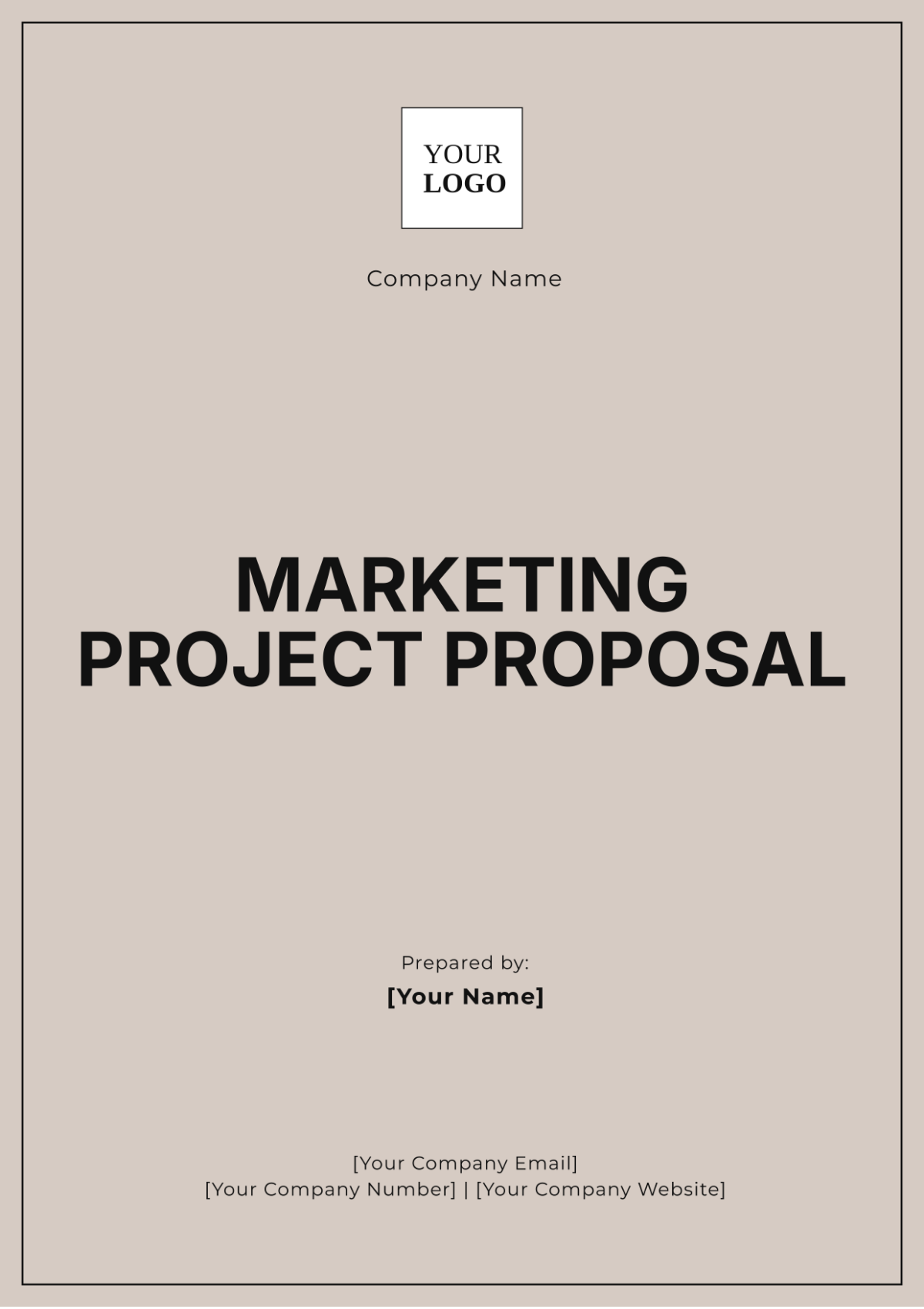 Free Marketing Project Proposal Template to Edit Online Free Marketing Project Proposal Template to Edit Online