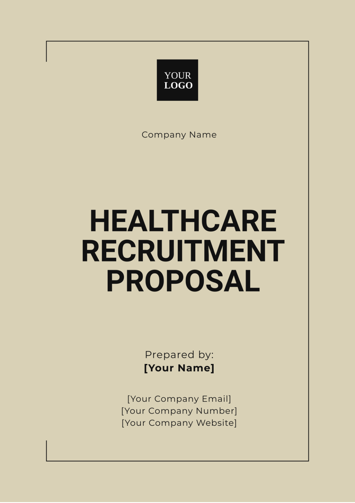 Free Healthcare Recruitment Proposal Template to Edit Online Free Healthcare Recruitment Proposal Template to Edit Online
