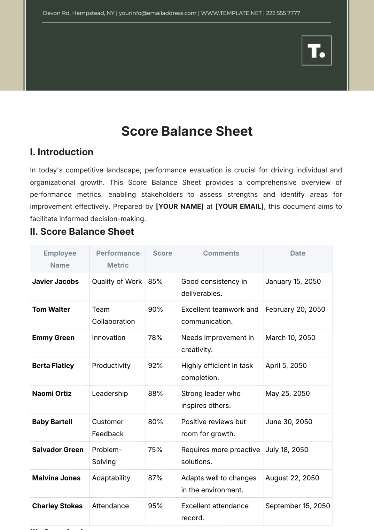 Free Score Balance Sheet Template to Edit Online Free Score Balance Sheet Template to Edit Online