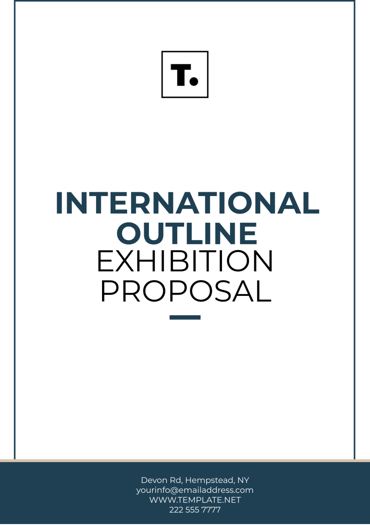 Free International Outline Exhibition Proposal Template to Edit Online Free International Outline Exhibition Proposal Template to Edit Online