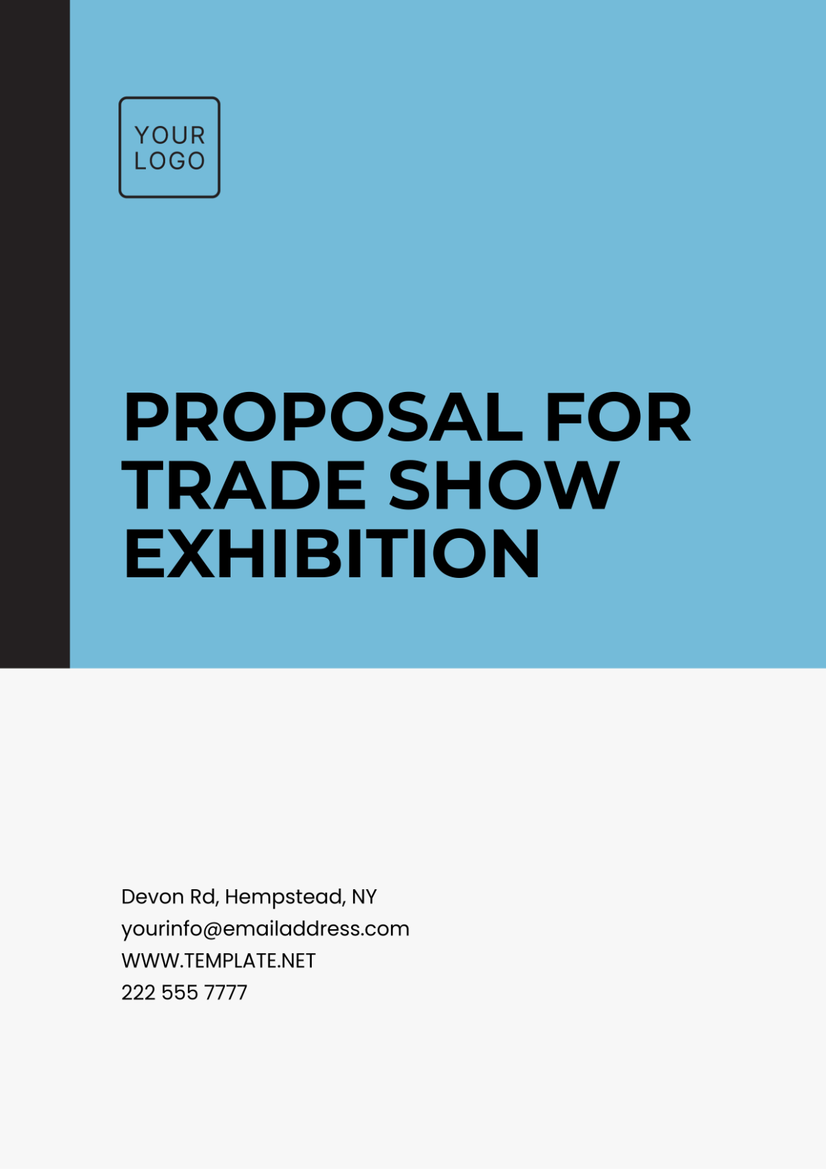 Free Proposal for Trade Show Exhibition Template to Edit Online Free Proposal for Trade Show Exhibition Template to Edit Online