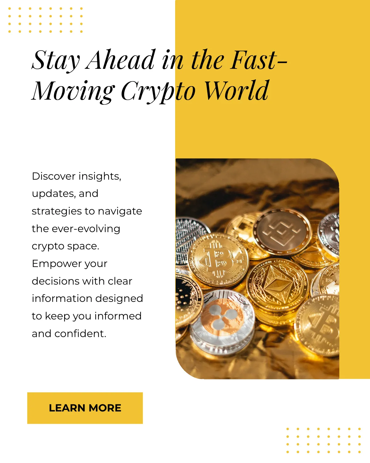 Free Crypto Instagram Post Template to Edit Online Free Crypto Instagram Post Template to Edit Online