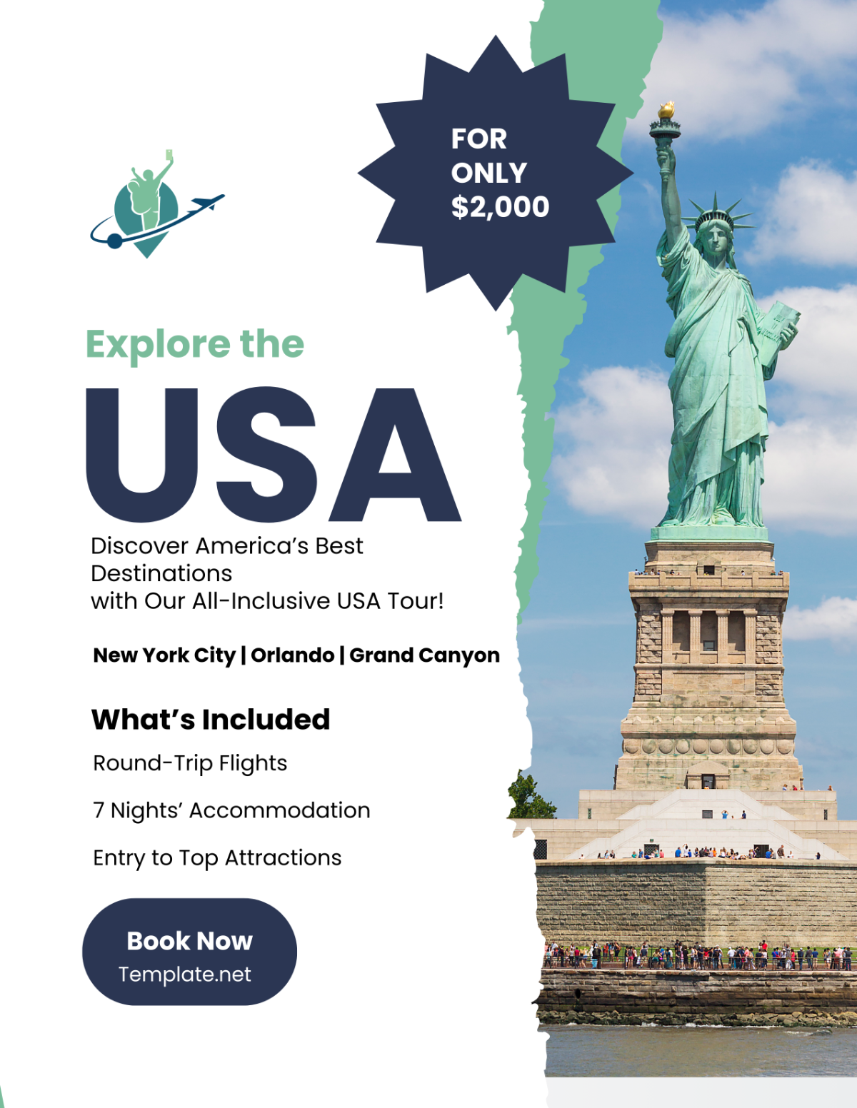 Free Tourism Promotion Flyer Template to Edit Online Free Tourism Promotion Flyer Template to Edit Online