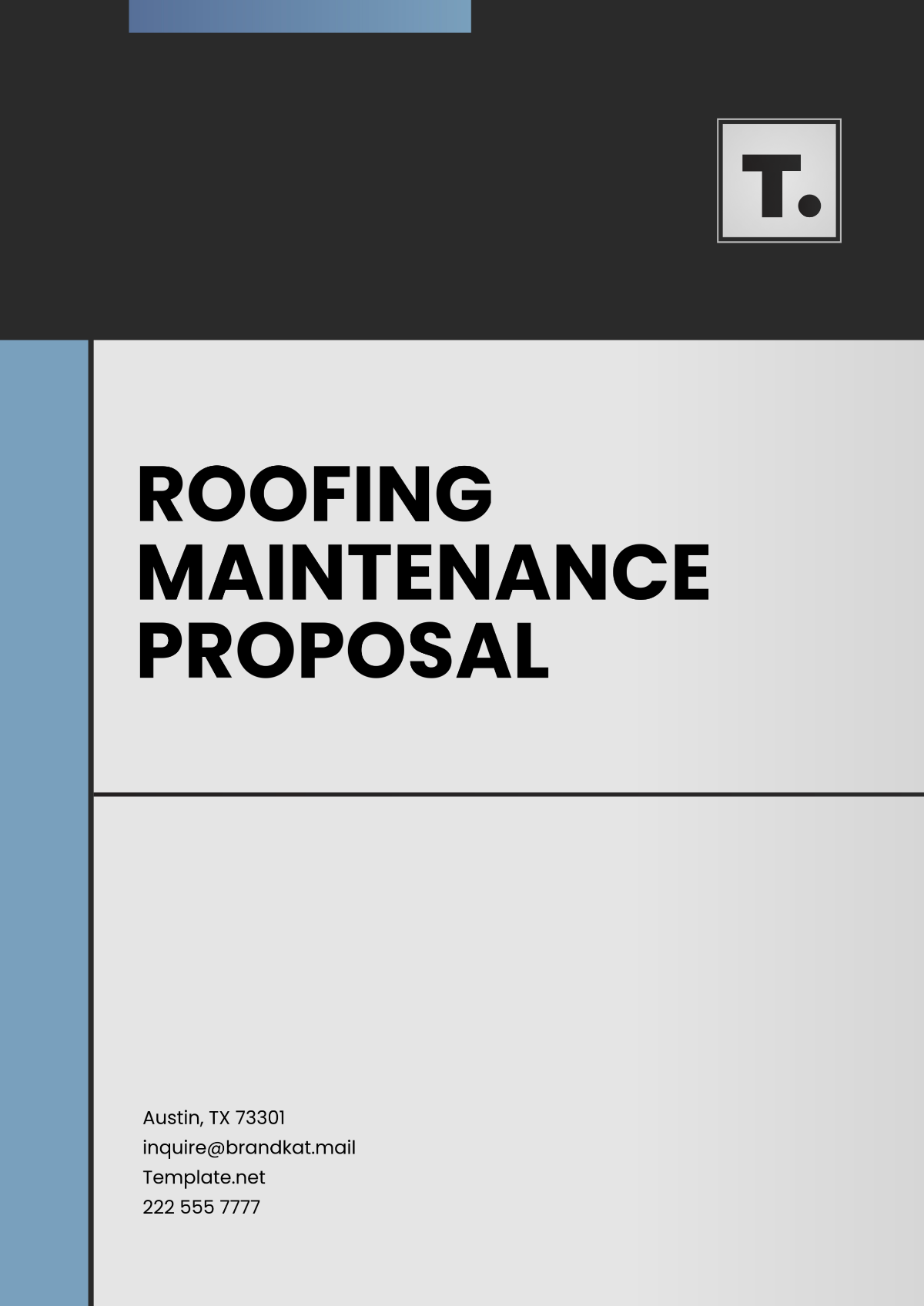 Free Roofing Maintenance Proposal Template to Edit Online Free Roofing Maintenance Proposal Template to Edit Online