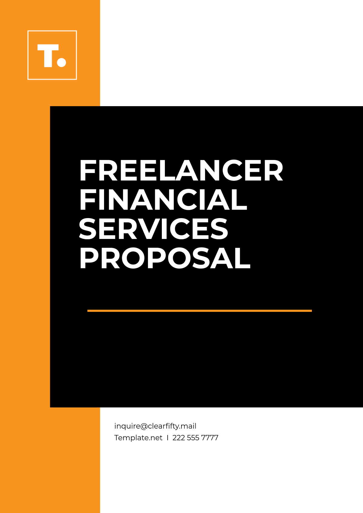 Free Freelancer Financial Services Proposal Template to Edit Online Free Freelancer Financial Services Proposal Template to Edit Online