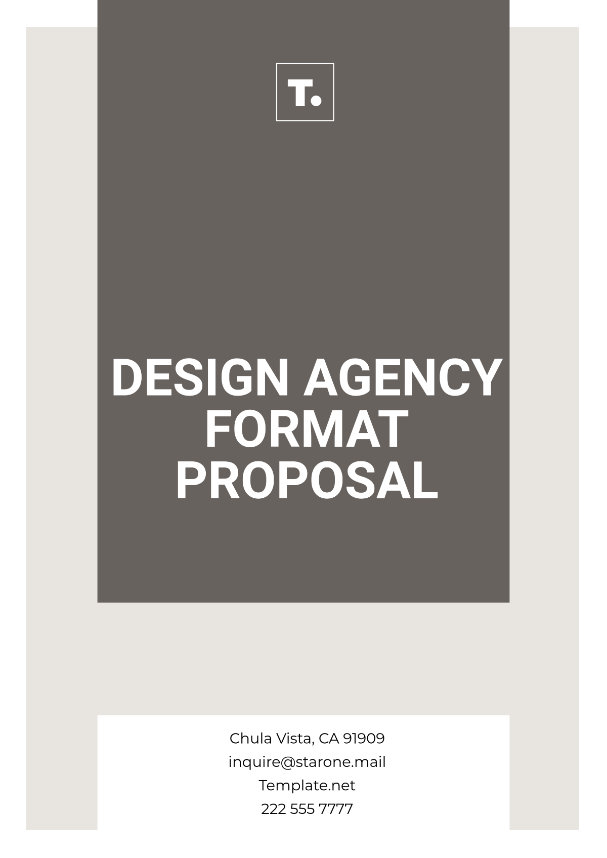 Free Design Agency Format Proposal Template to Edit Online Free Design Agency Format Proposal Template to Edit Online