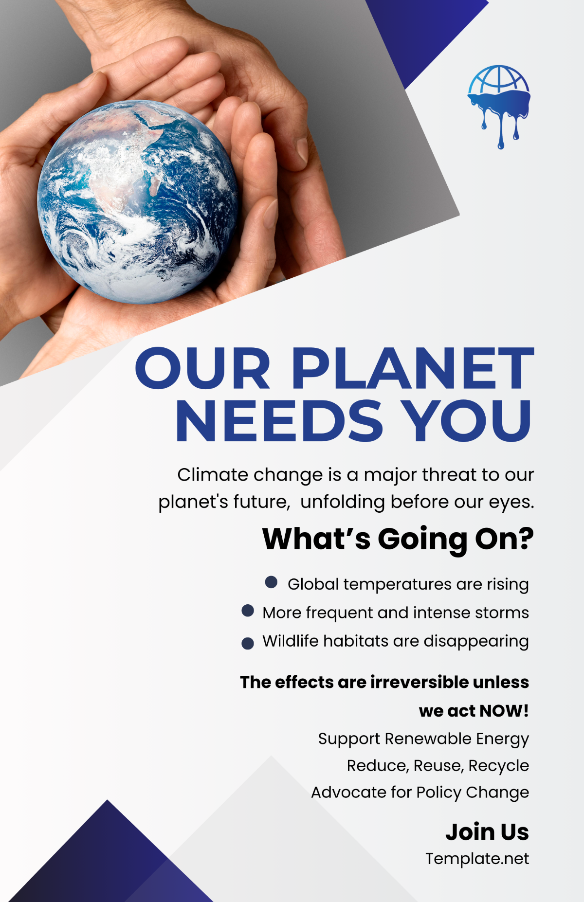 Free Climate Change Awareness Poster Template to Edit Online Free Climate Change Awareness Poster Template to Edit Online