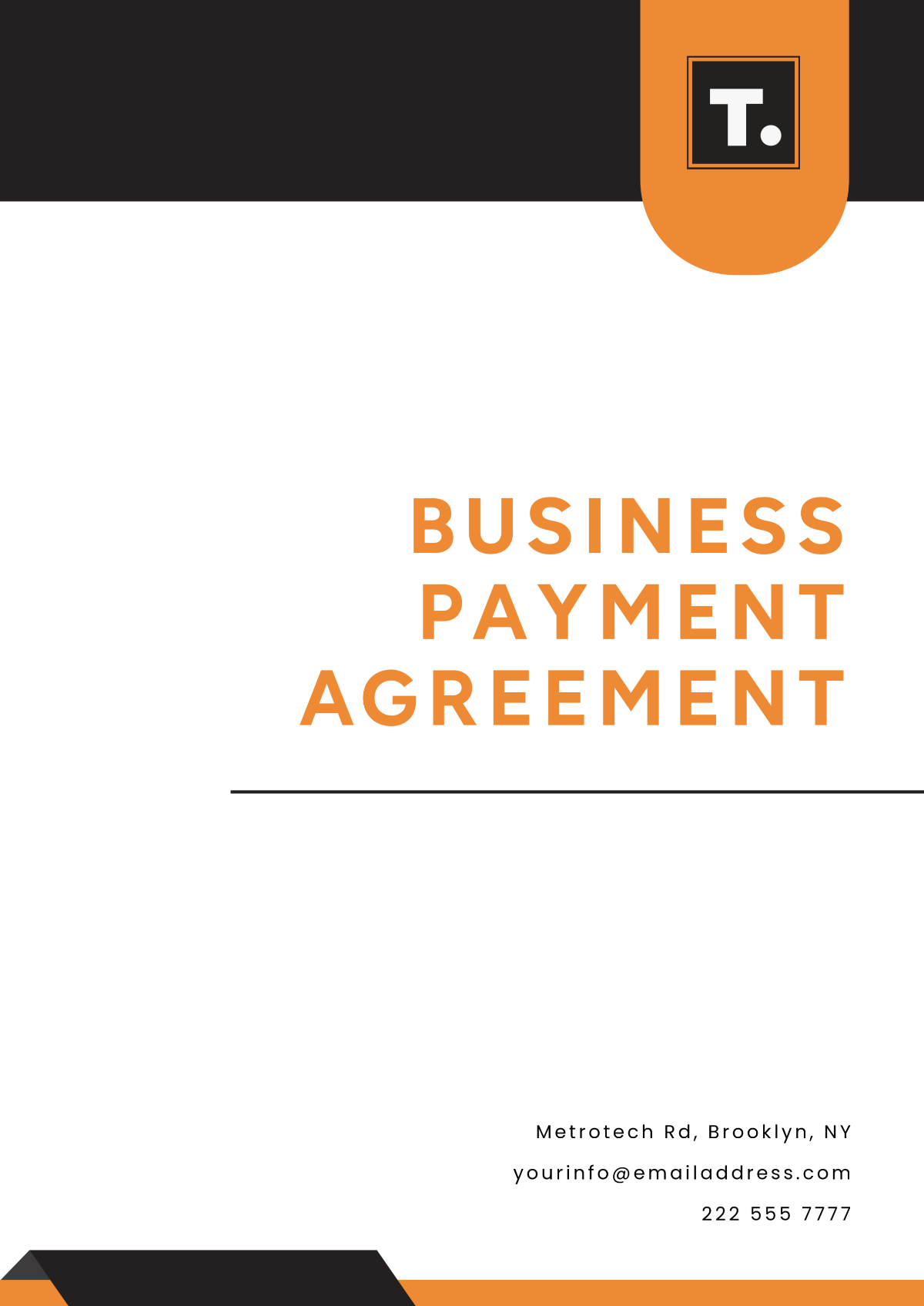 Free Business Payment Agreement Template to Edit Online Free Business Payment Agreement Template to Edit Online