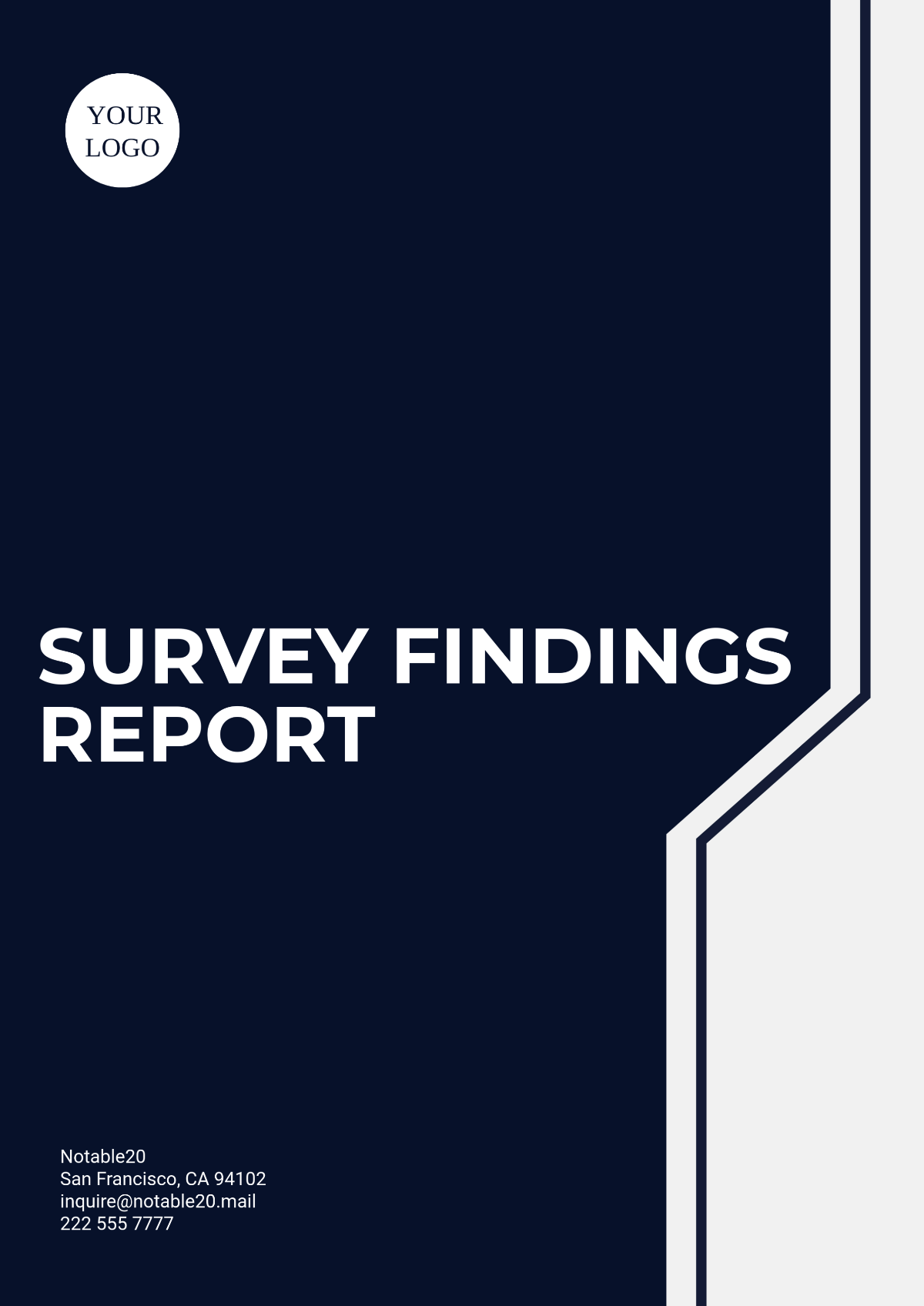 Free Survey Findings Report Template to Edit Online Free Survey Findings Report Template to Edit Online