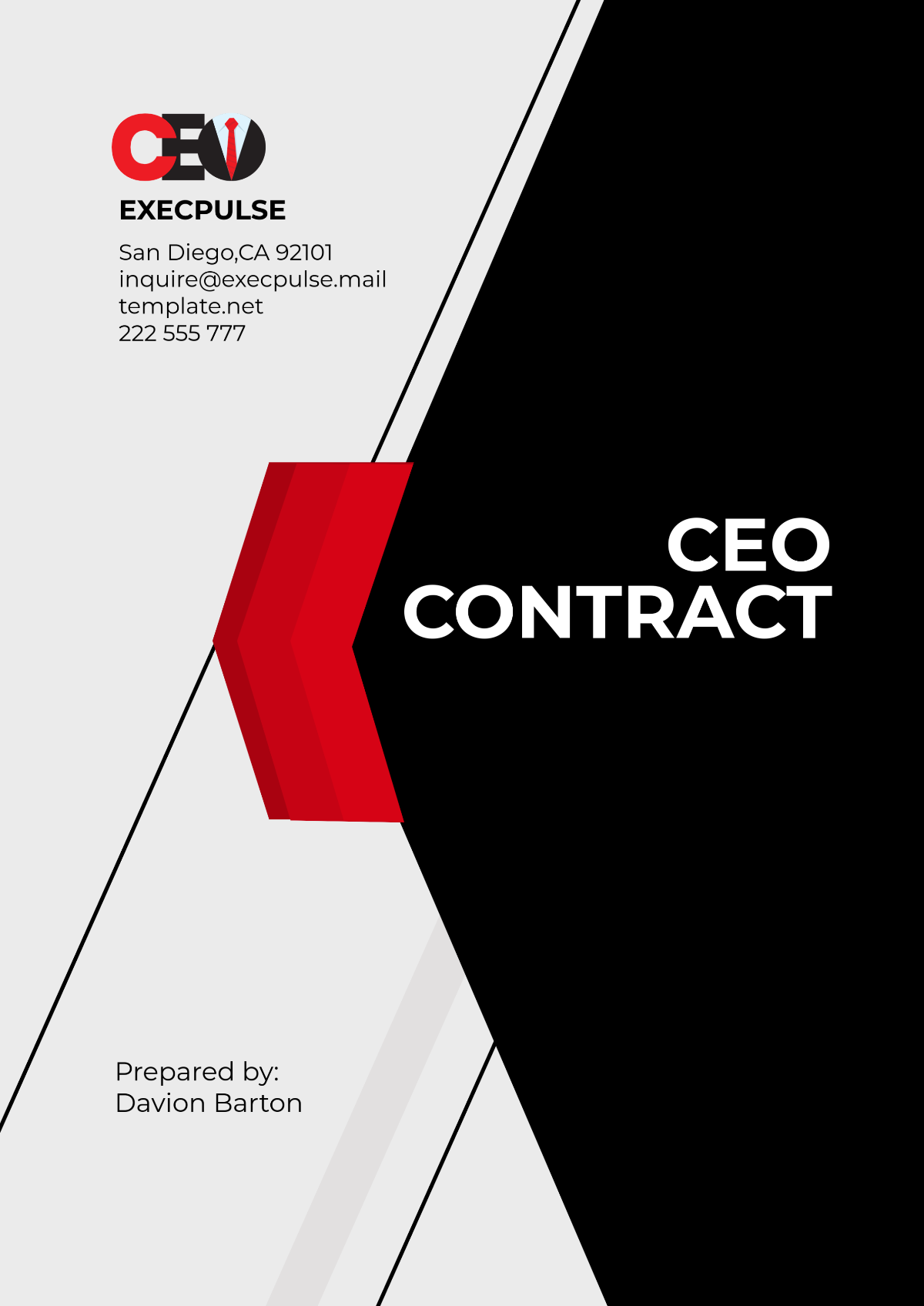 Free CEO Contract Template to Edit Online Free CEO Contract Template to Edit Online