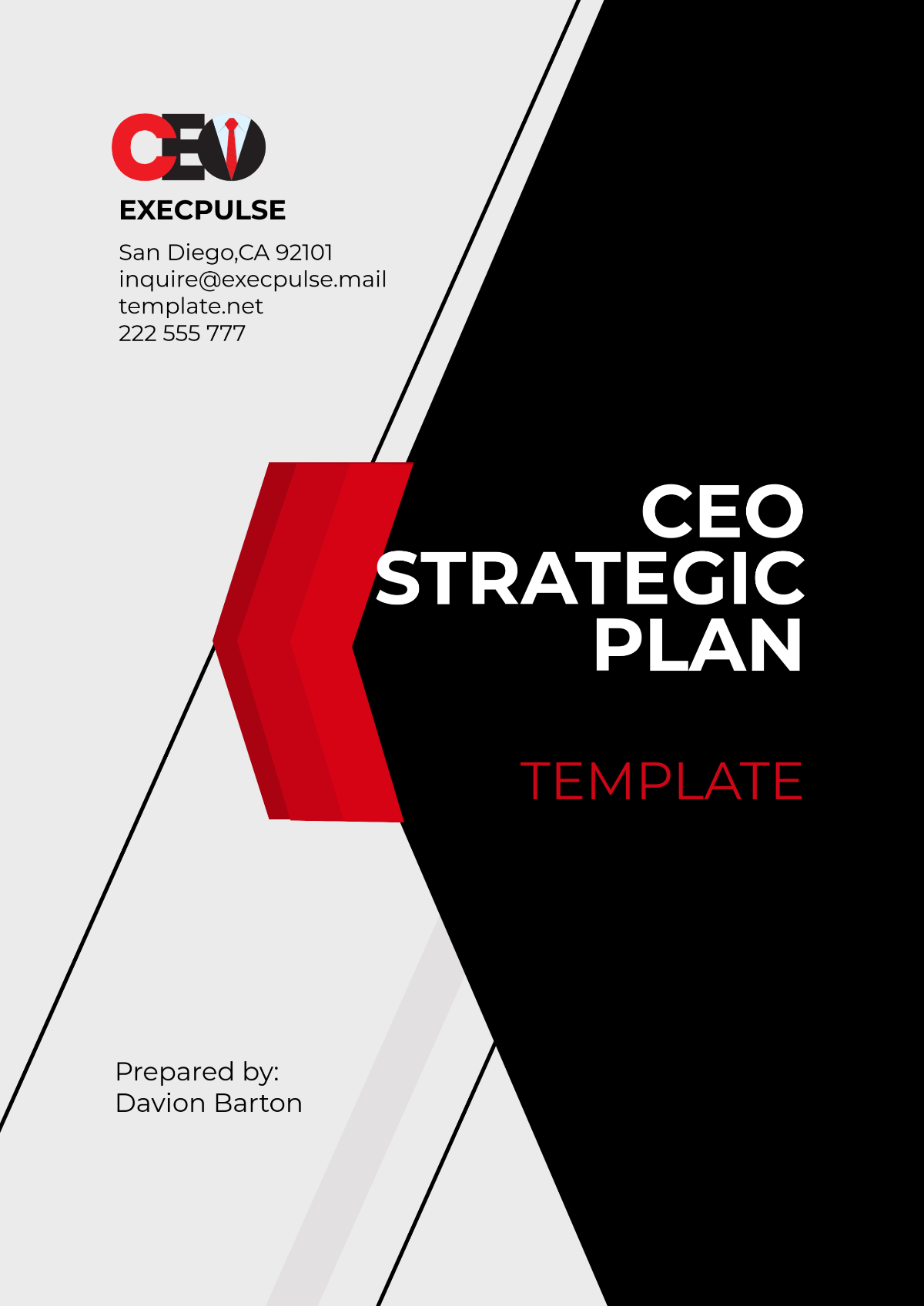 Free CEO Strategic Plan Template to Edit Online Free CEO Strategic Plan Template to Edit Online