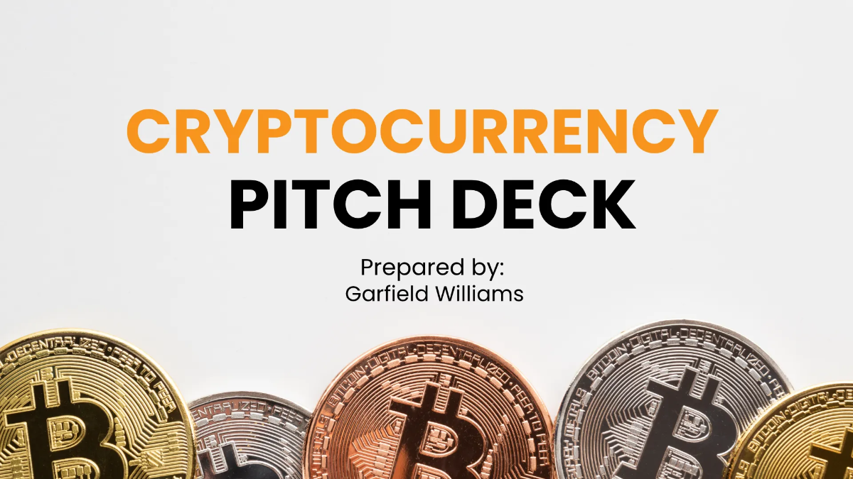 Free Cryptocurrency Pitch Deck Template to Edit Online Free Cryptocurrency Pitch Deck Template to Edit Online