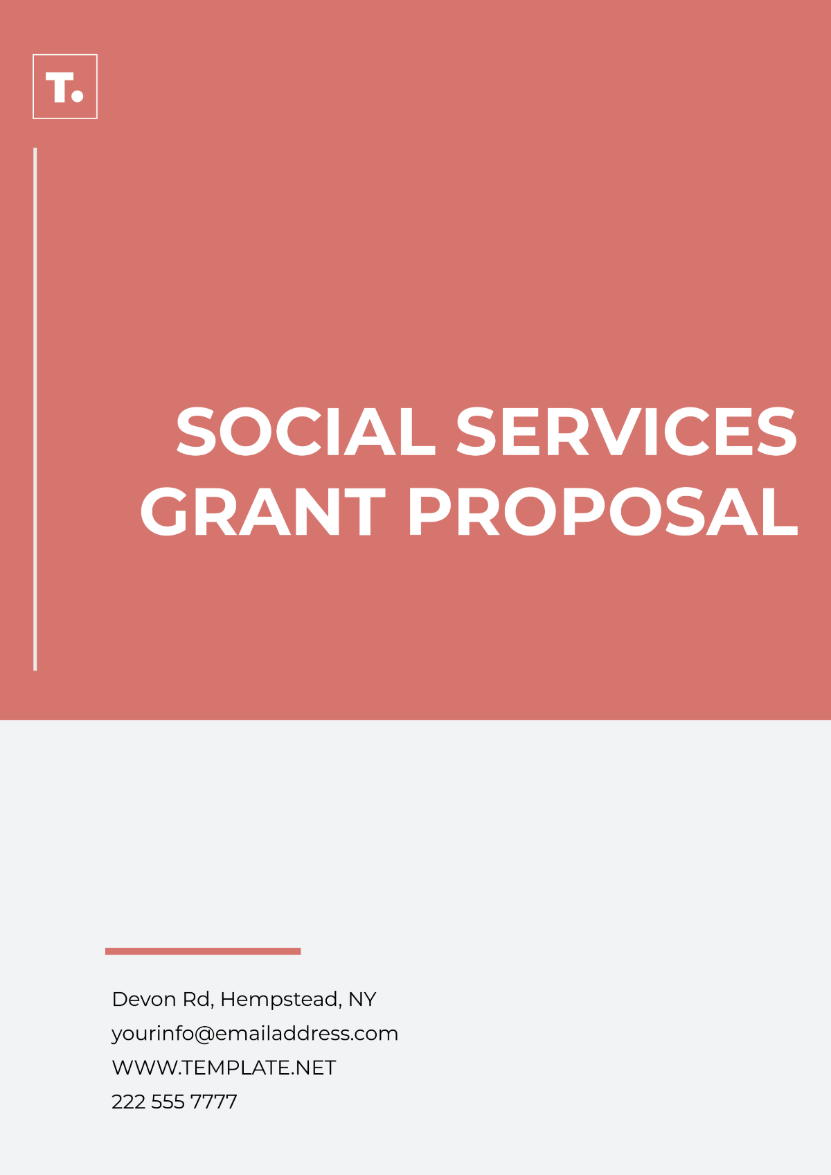 Free Social Services Outline Grant Proposal Template to Edit Online Free Social Services Outline Grant Proposal Template to Edit Online
