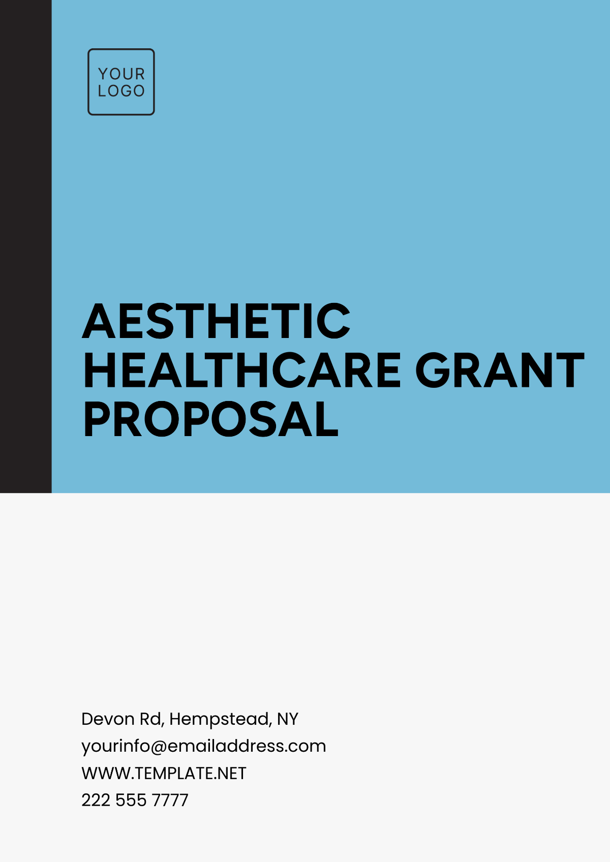 Free Aesthetic Healthcare Grant Proposal Template to Edit Online Free Aesthetic Healthcare Grant Proposal Template to Edit Online