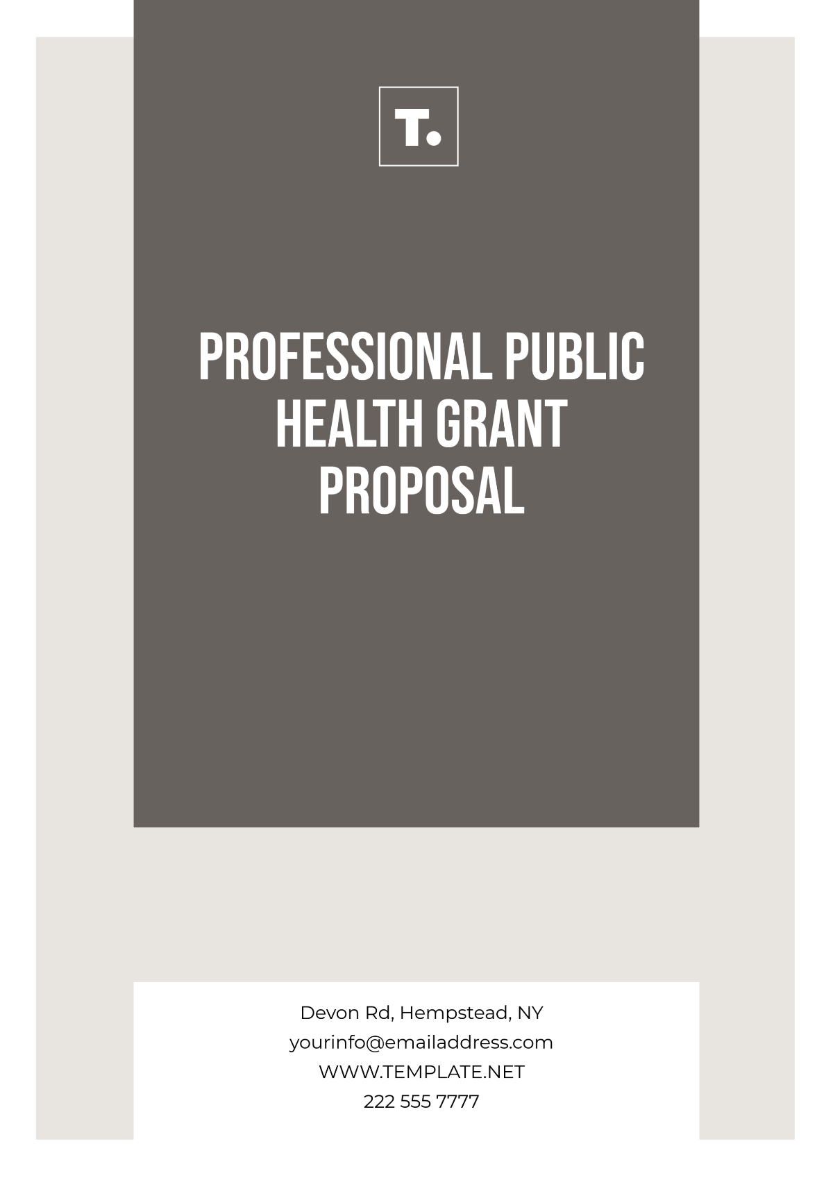 Free Professional Public Health Grant Proposal Template to Edit Online Free Professional Public Health Grant Proposal Template to Edit Online
