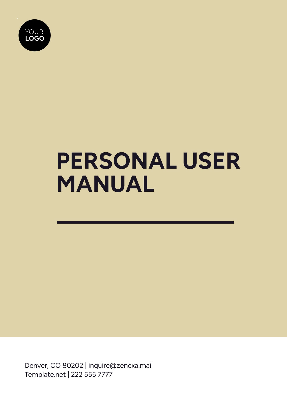 Free Personal User Manual Template to Edit Online Free Personal User Manual Template to Edit Online