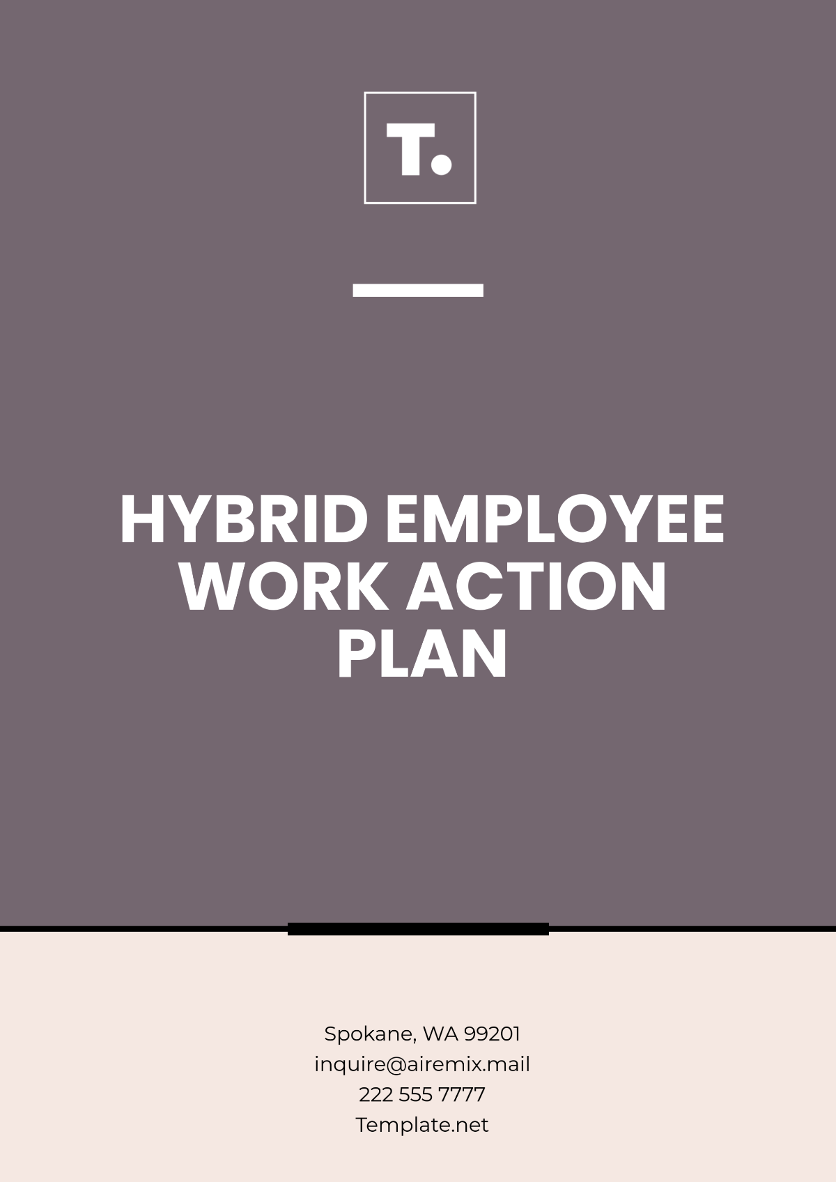 Free Hybrid Employee Work Action Plan Template to Edit Online Free Hybrid Employee Work Action Plan Template to Edit Online