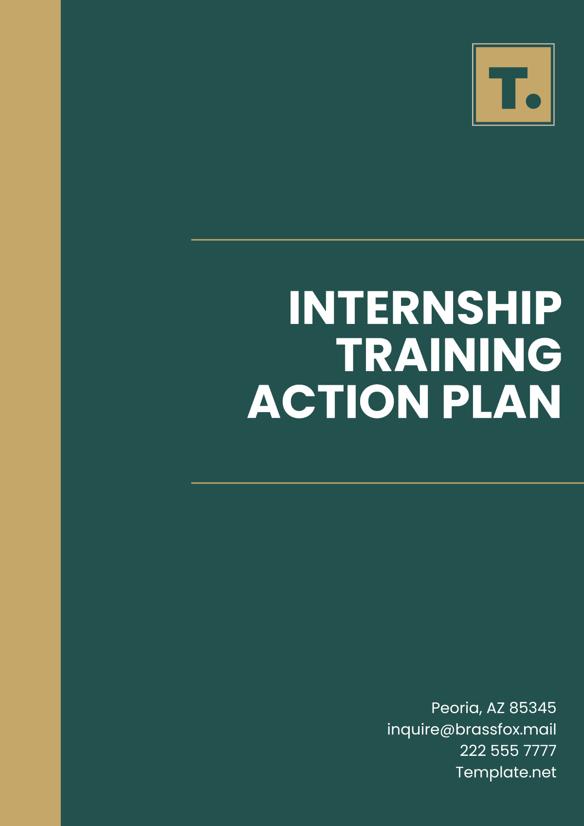 Free Internship Training Action Plan Template to Edit Online Free Internship Training Action Plan Template to Edit Online