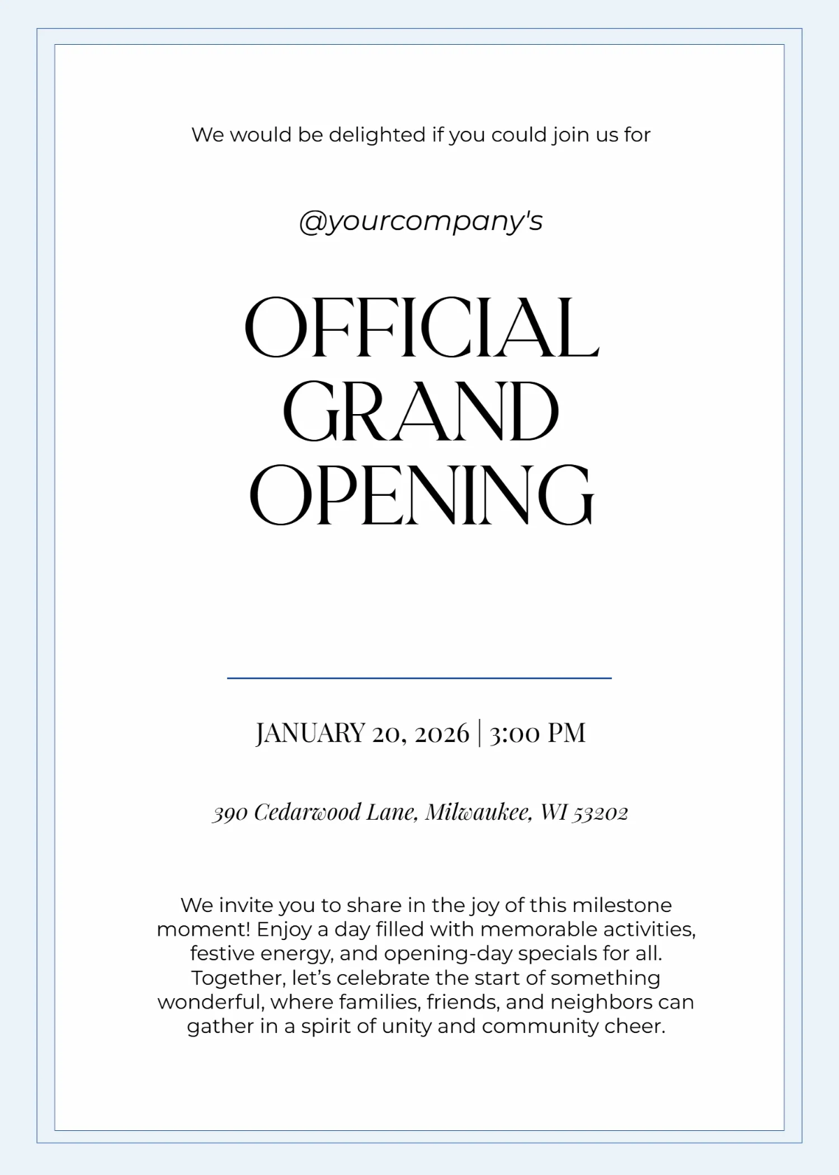 Free Beauty Parlor Grand Opening Invitation Template to Edit Online Free Beauty Parlor Grand Opening Invitation Template to Edit Online