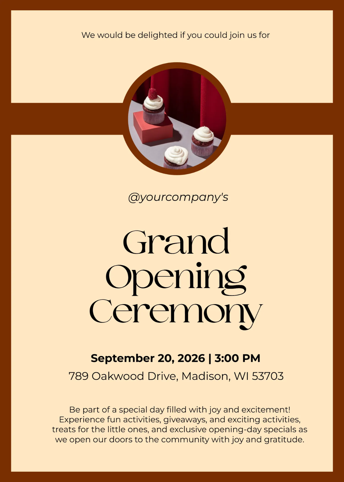 Free Boho Grand Opening Invitation Template to Edit Online Free Boho Grand Opening Invitation Template to Edit Online