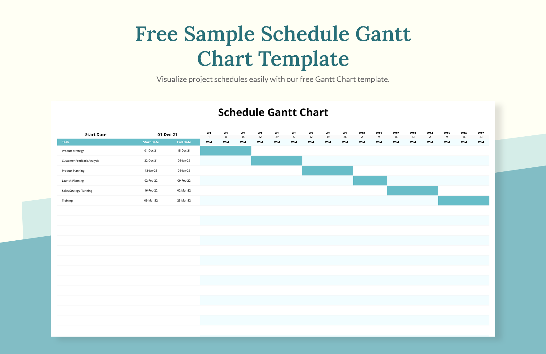 Sample Schedule Gantt Chart Template Sample Schedule Gantt Chart Template