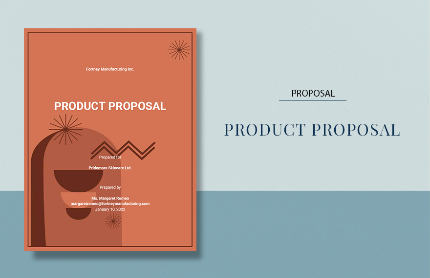 Product Proposal Sample Template in Word, Pages, Google Docs - Download | Template.net Product Proposal Sample Template in Word, Pages, Google Docs - Download | Template.net