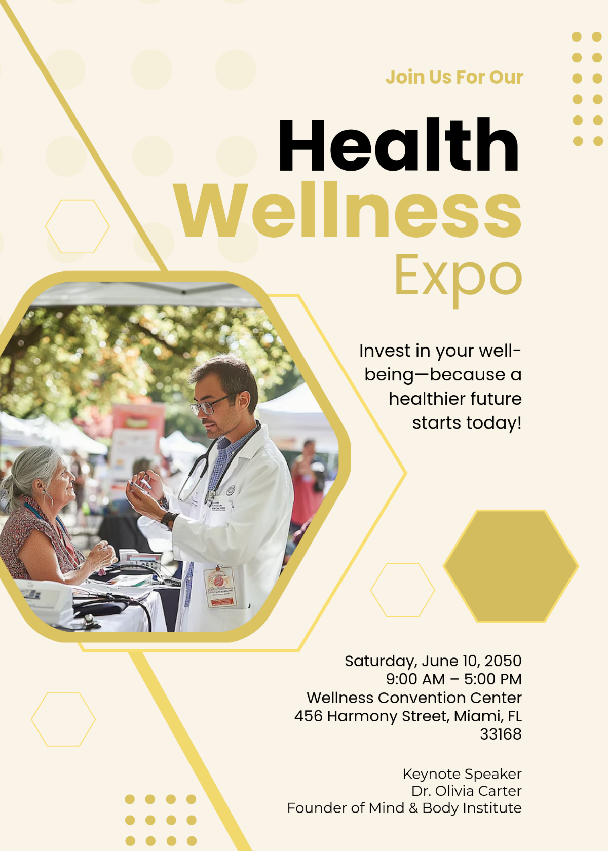 Health and Wellness Expo Invitation Template - Edit Online & Download Health and Wellness Expo Invitation Template - Edit Online & Download