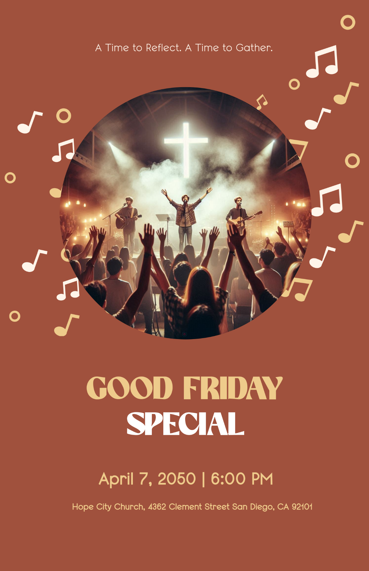 Free Good Friday Promotional Poster Template to Edit Online Free Good Friday Promotional Poster Template to Edit Online