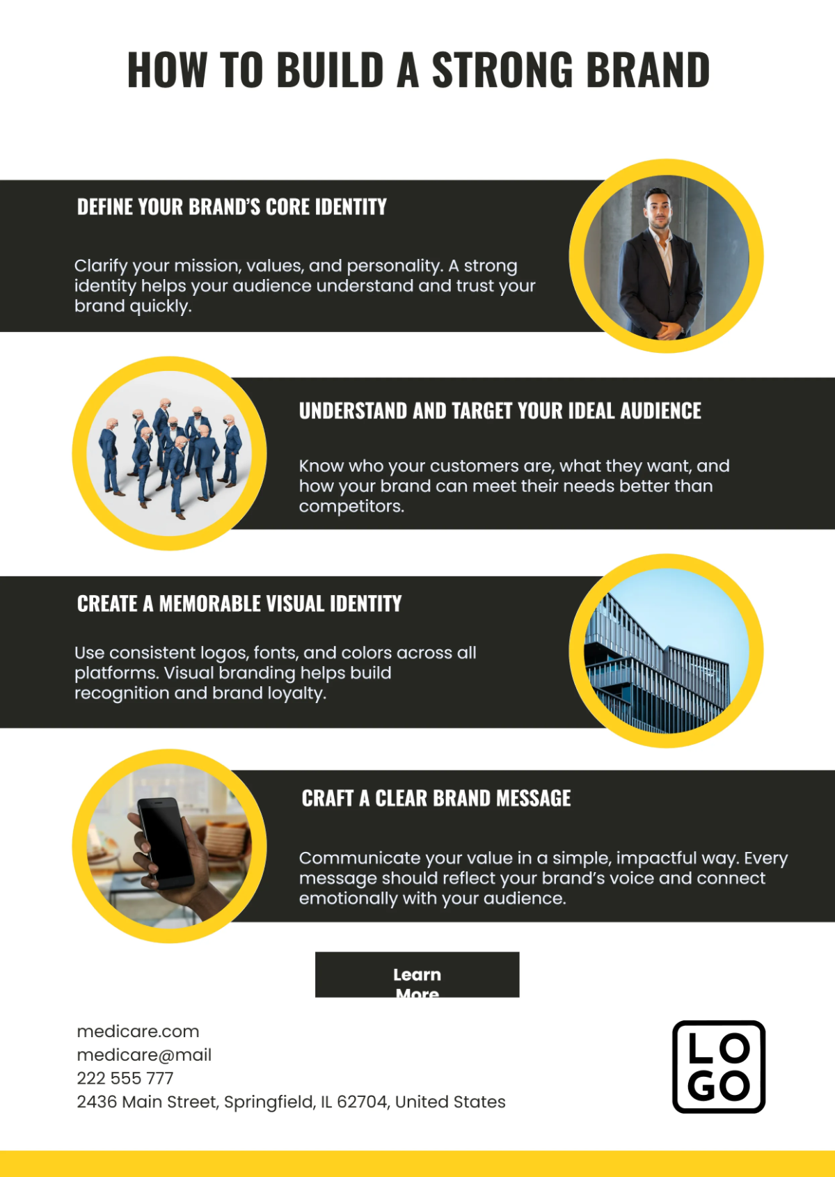 Free Brand Marketing Infographic Template to Edit Online Free Brand Marketing Infographic Template to Edit Online