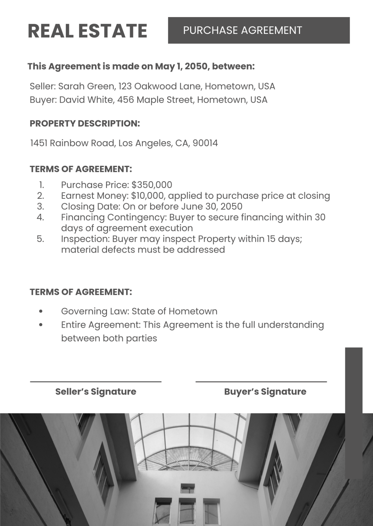 Free One Page Real Estate Contract Template to Edit Online Free One Page Real Estate Contract Template to Edit Online