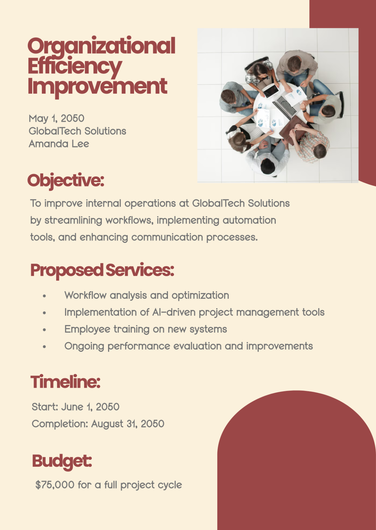 Free One Page Proposal for Consulting Template to Edit Online Free One Page Proposal for Consulting Template to Edit Online