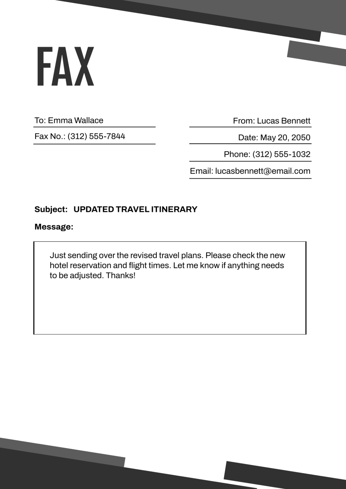 Free Personal Fax Cover Page Template to Edit Online Free Personal Fax Cover Page Template to Edit Online