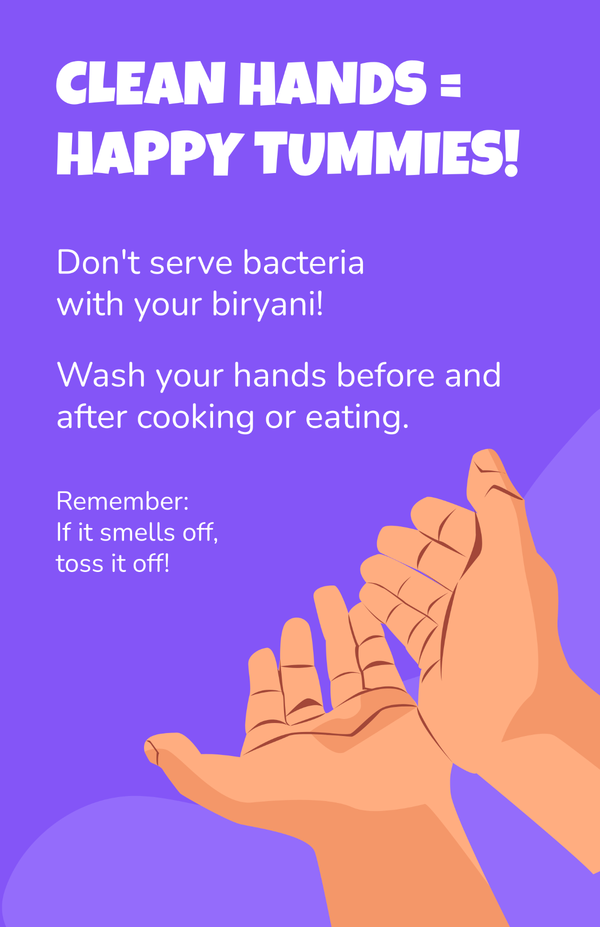 Free Funny Food Safety Poster Template to Edit Online Free Funny Food Safety Poster Template to Edit Online