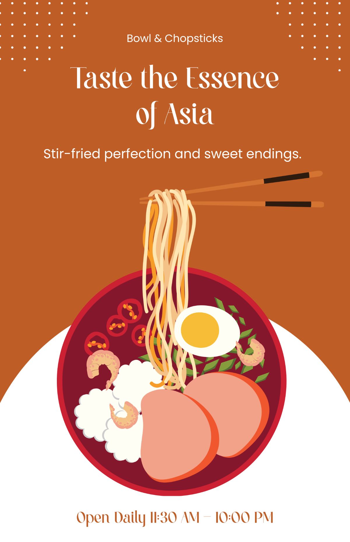 Free Asian Food Poster Template to Edit Online Free Asian Food Poster Template to Edit Online