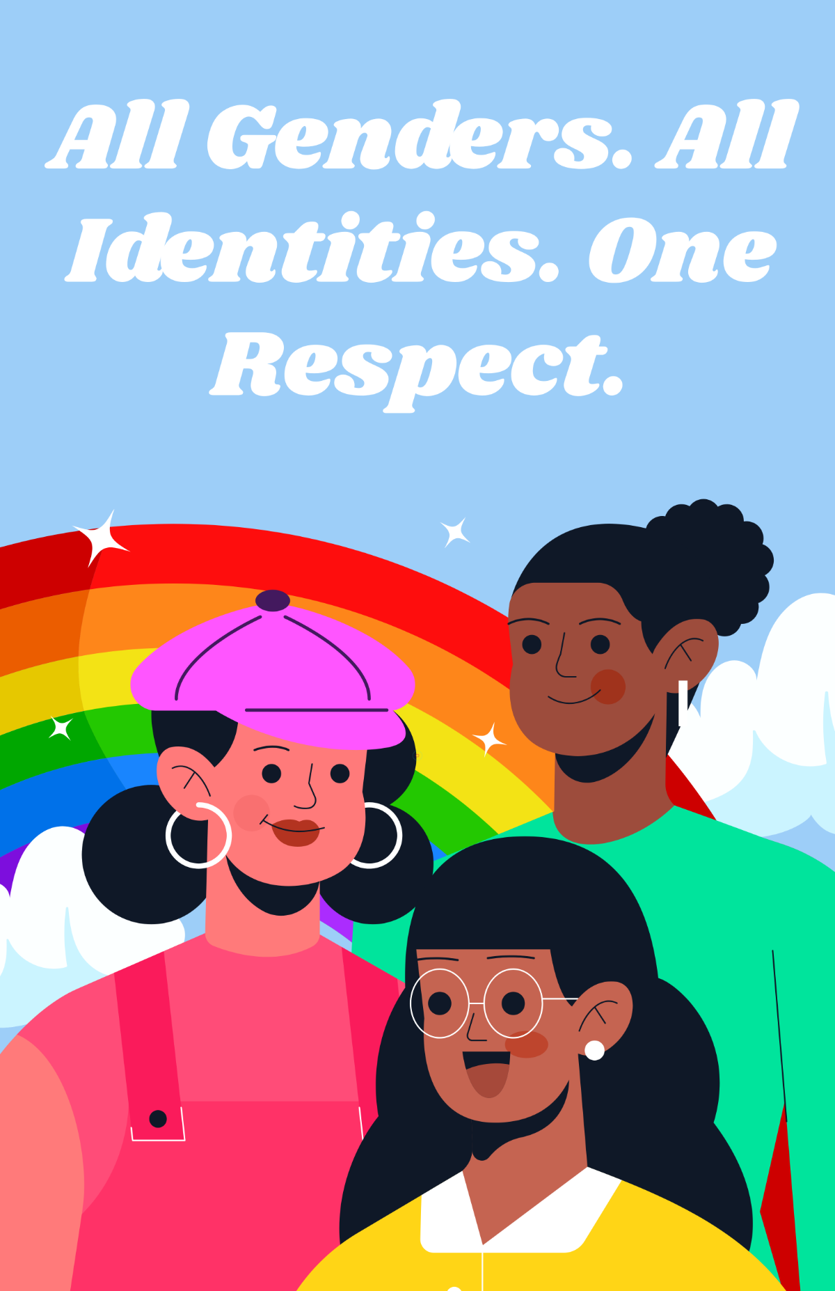 Free LGBTQ+ Gender Equality Poster Template to Edit Online Free LGBTQ+ Gender Equality Poster Template to Edit Online