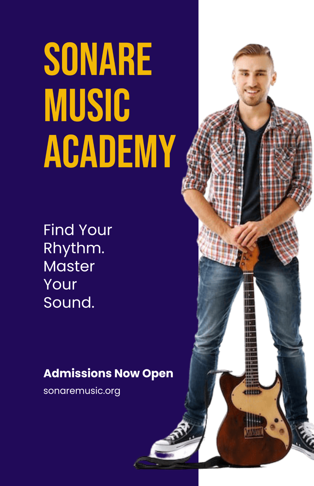 Free Music School Admission Poster Template to Edit Online Free Music School Admission Poster Template to Edit Online
