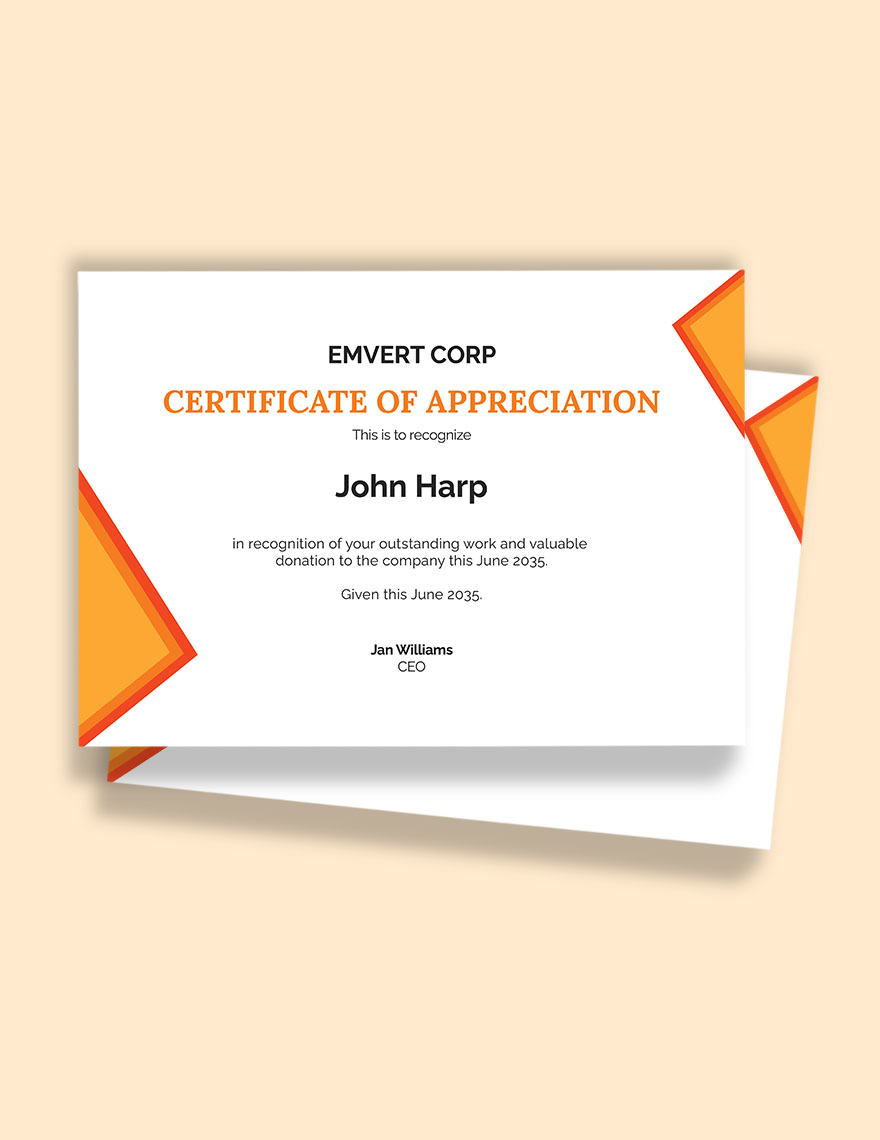 Thank You Donation Certificate Template in Pages, Word, Publisher, Google Docs - Download | Template.net Thank You Donation Certificate Template in Pages, Word, Publisher, Google Docs - Download | Template.net