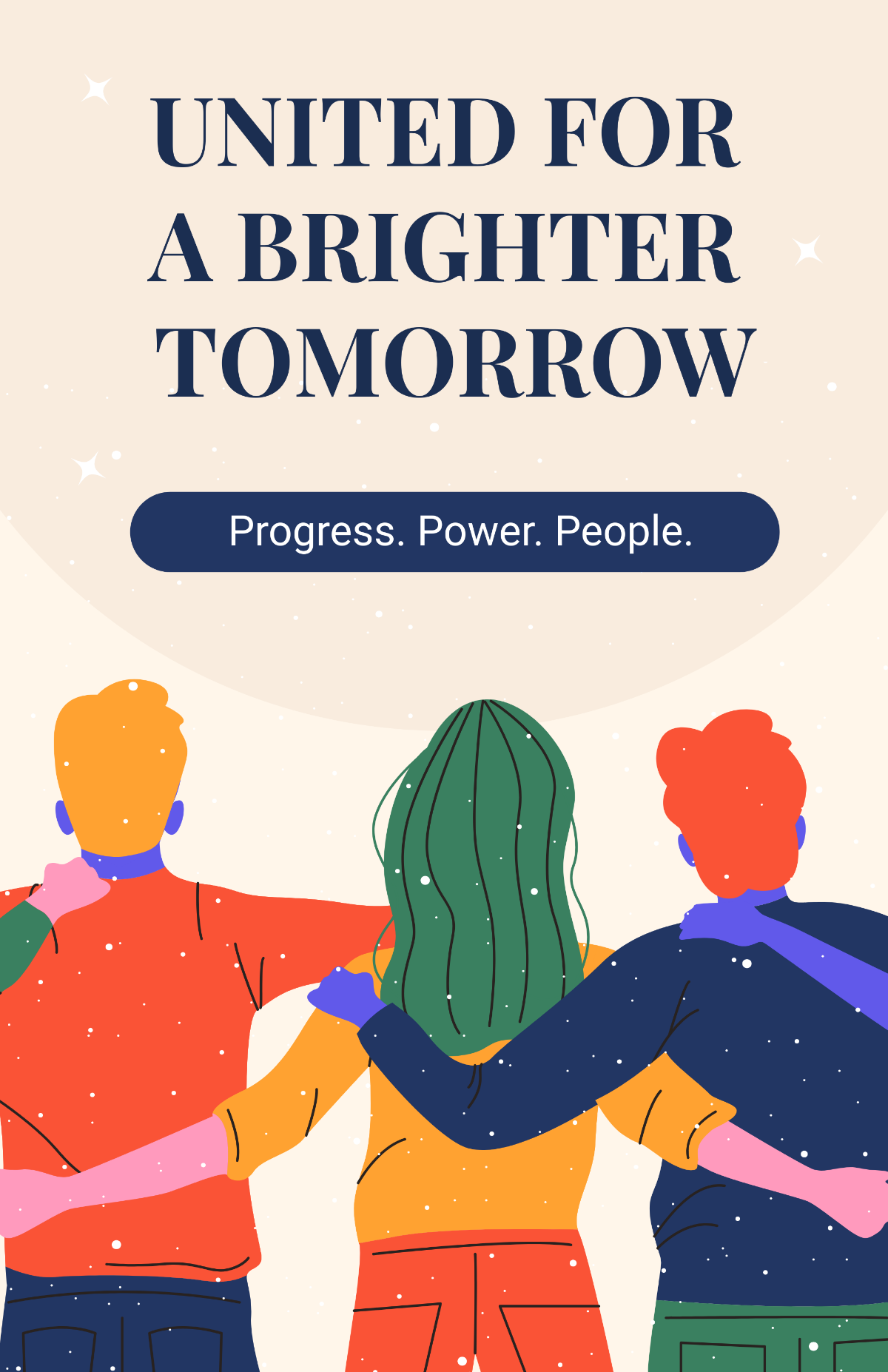 Free Beautiful Background Propaganda Poster Template to Edit Online Free Beautiful Background Propaganda Poster Template to Edit Online